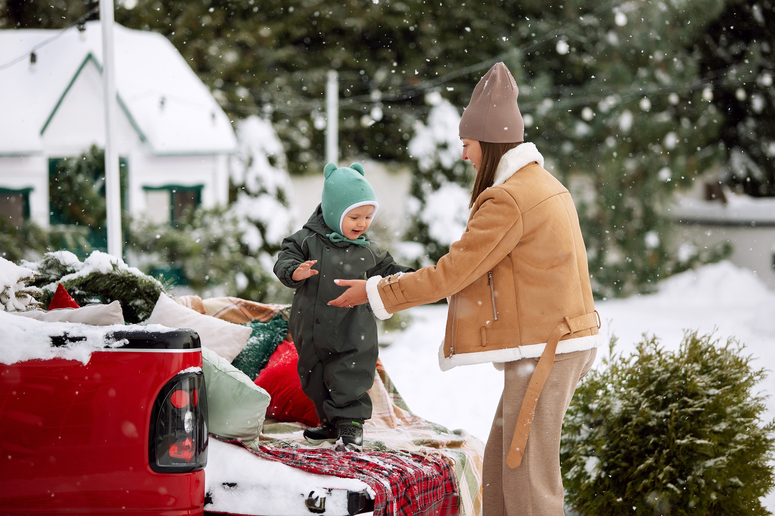 РОМА новогодняя фотосессия. Фотограф новорожденных Оксана Полевская