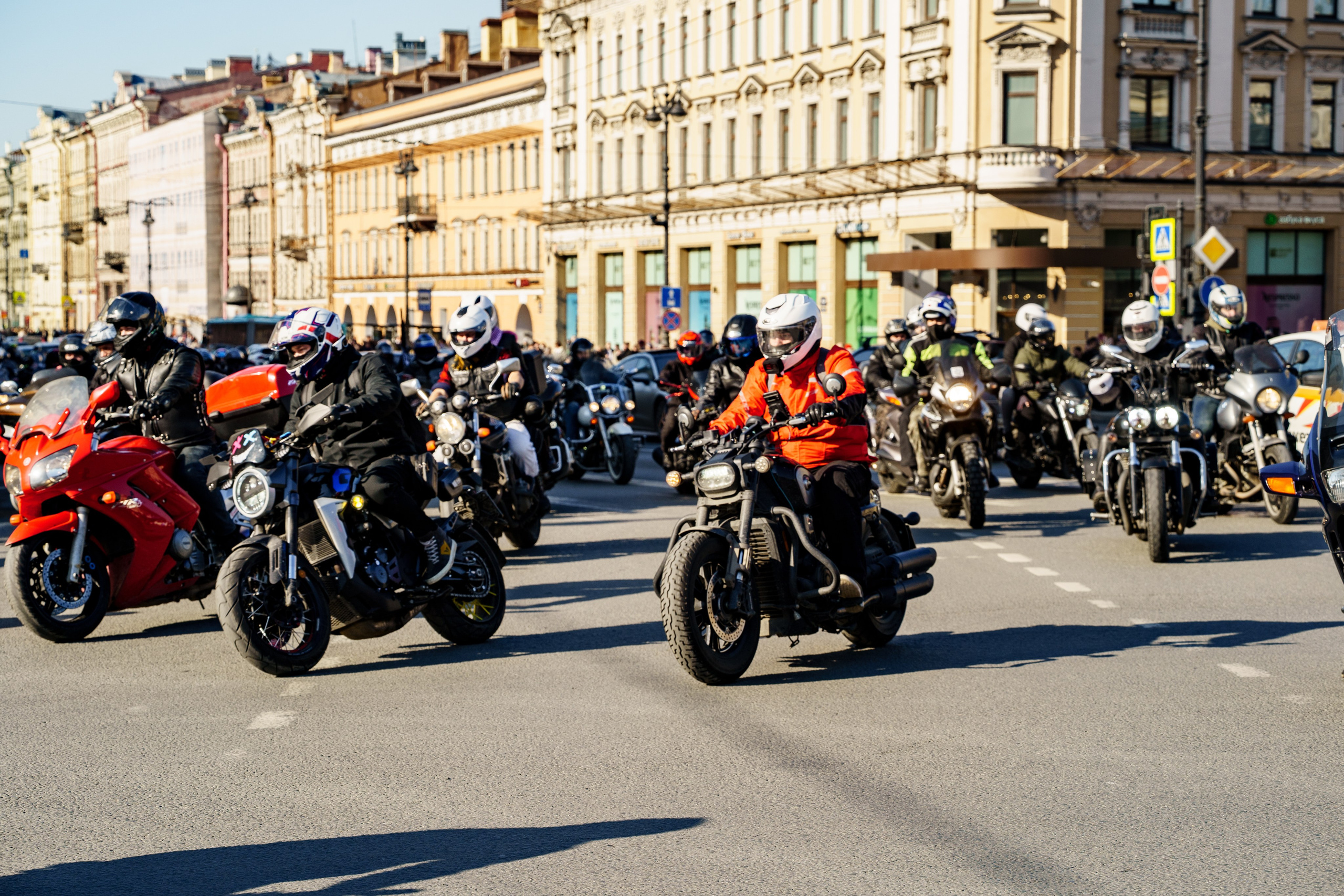 Прохват мотоклуба Norman Riders ч.1. Концертный и репортажный фотограф в Санкт-Петербурге Слава Пахомов