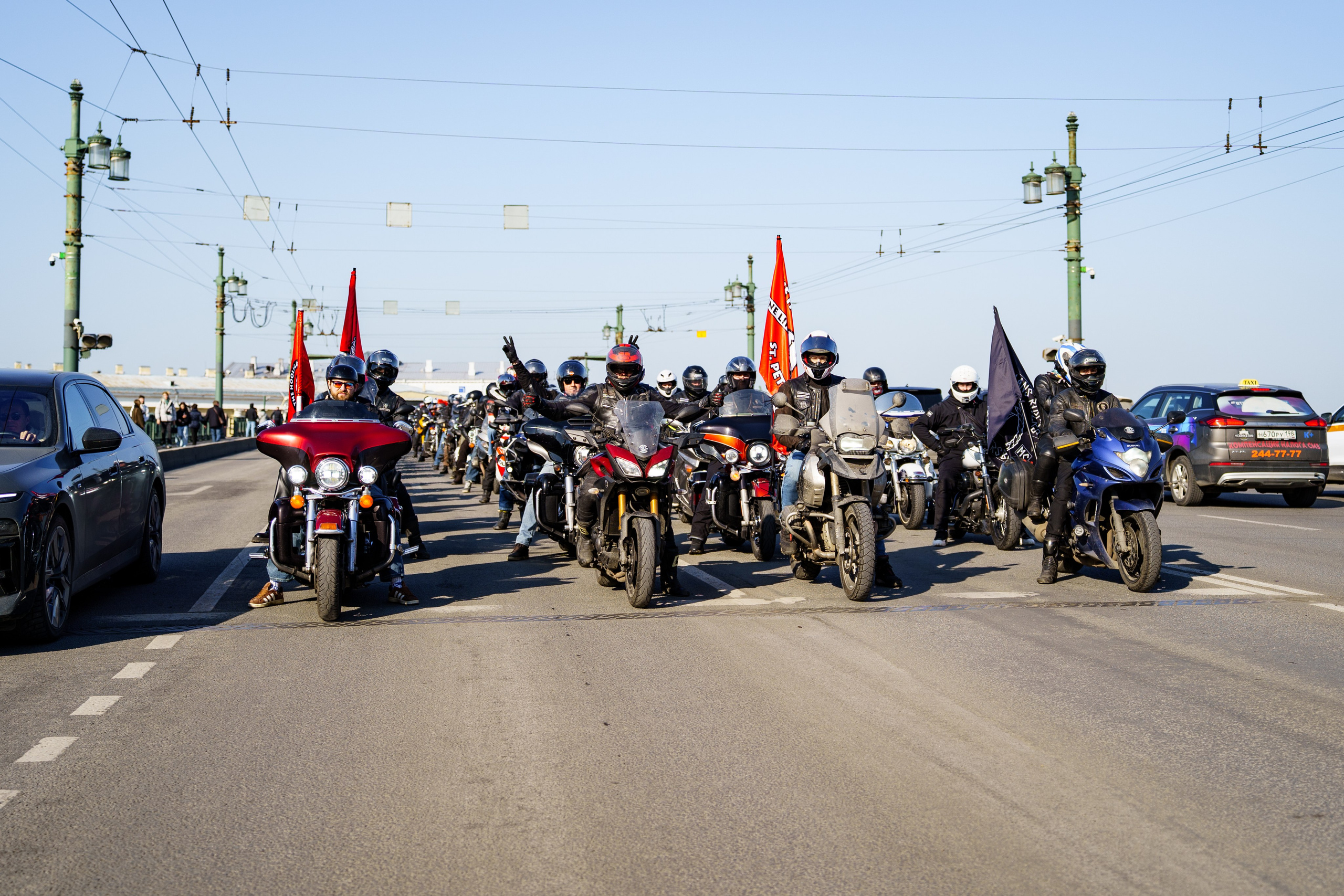 Прохват мотоклуба Norman Riders ч.1. Концертный и репортажный фотограф в Санкт-Петербурге Слава Пахомов