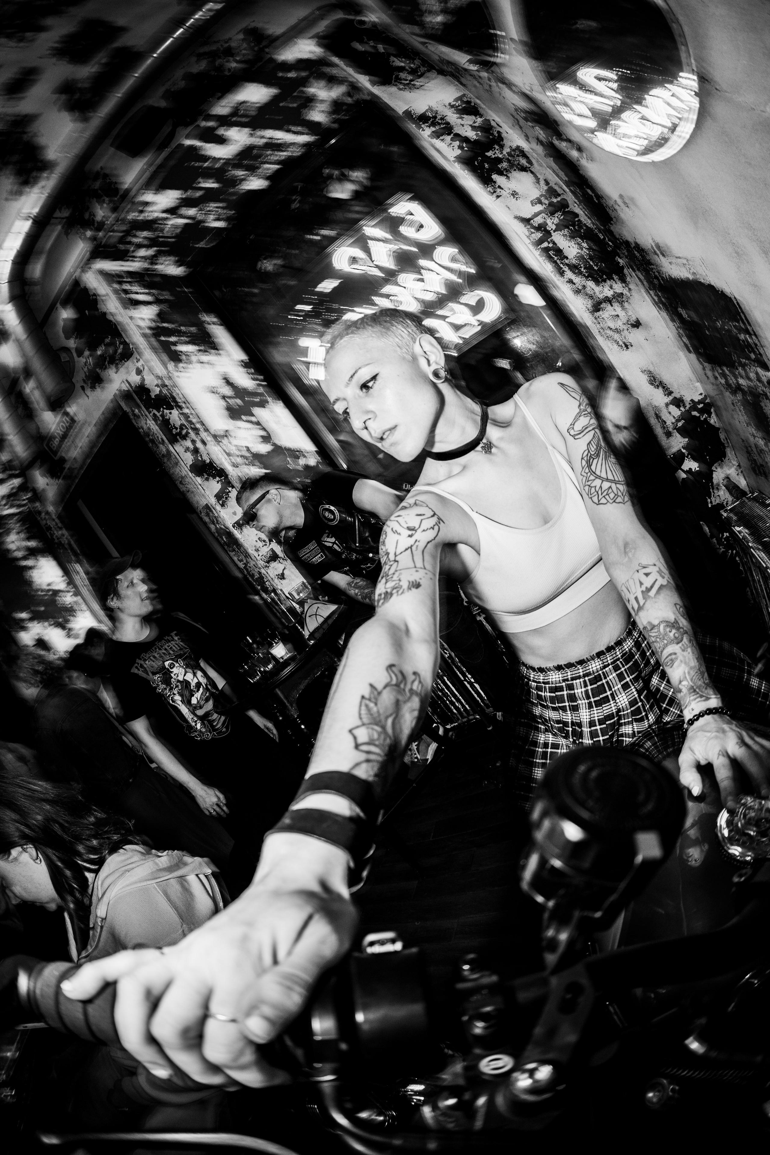 Панк-вечеринка в Баре разбитых сердец. Концертный и репортажный фотограф в Санкт-Петербурге Слава Пахомов