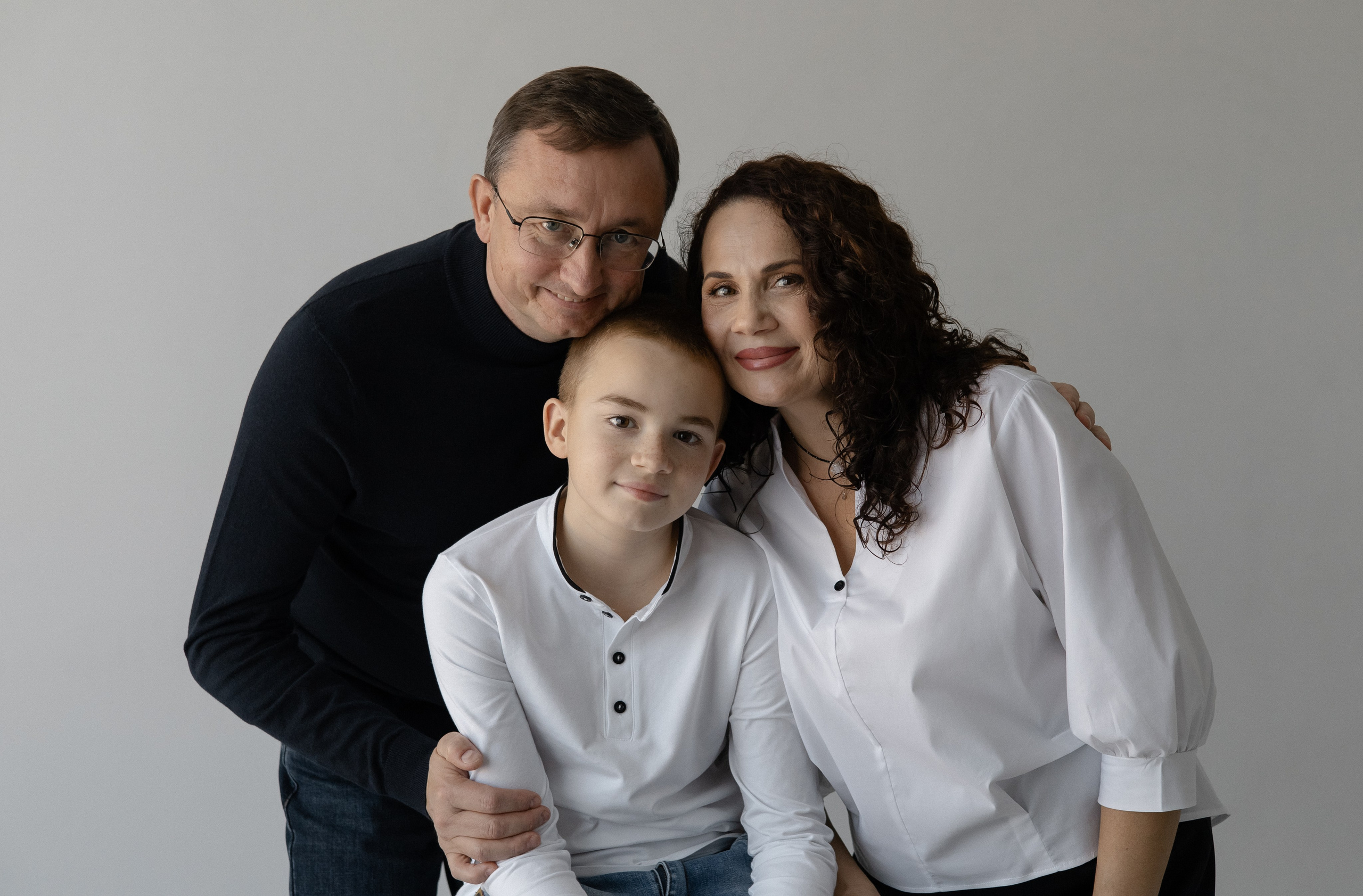 Большая семья Циклорама. Семейный и свадебный фотограф в Краснодаре Елизавета Замаева