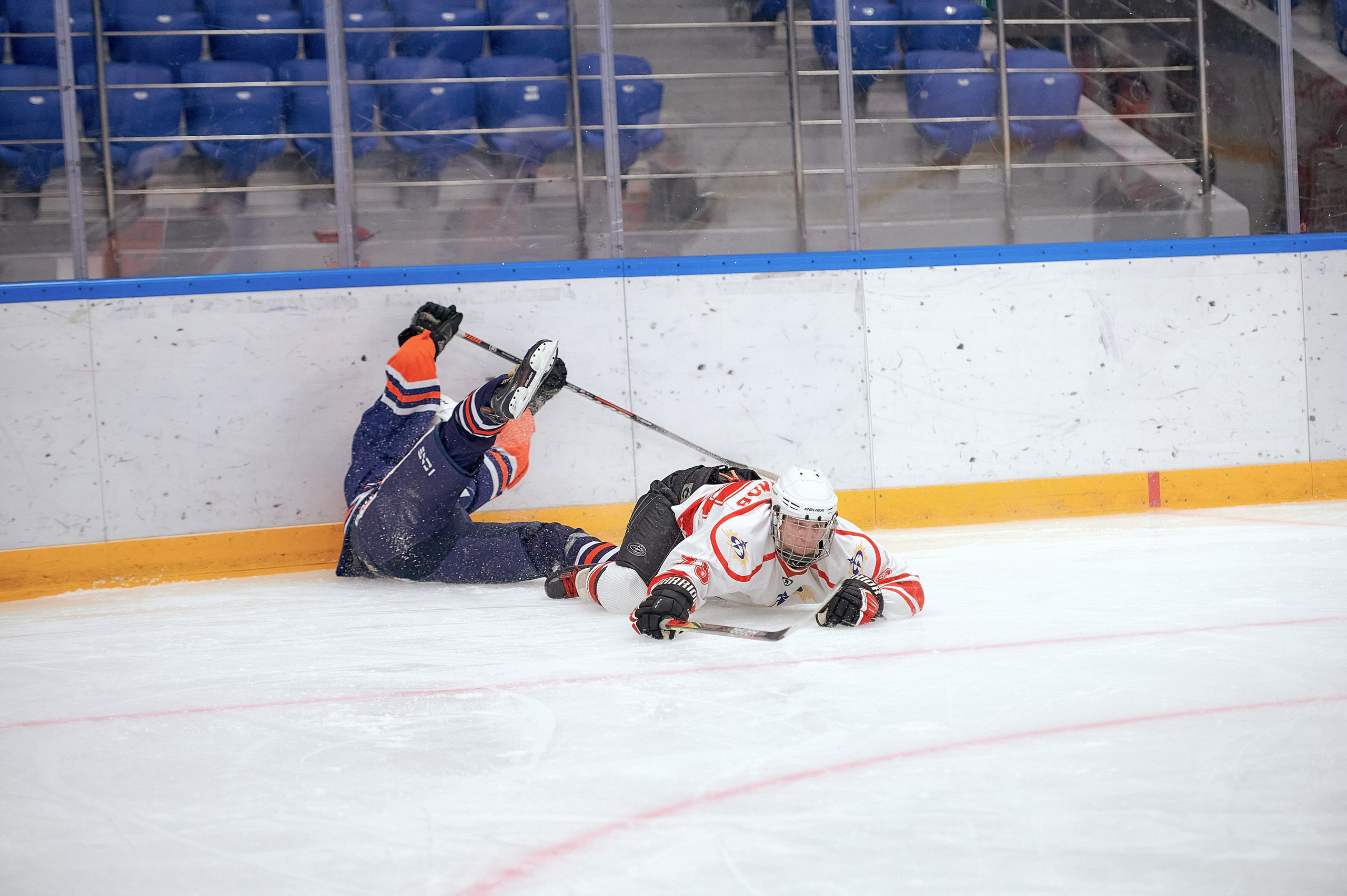Портфолио репортажной фотосъёмки: Кристалл арена — Хоккей — РусГидро. Фотограф Яковлев Роман — Красноярск