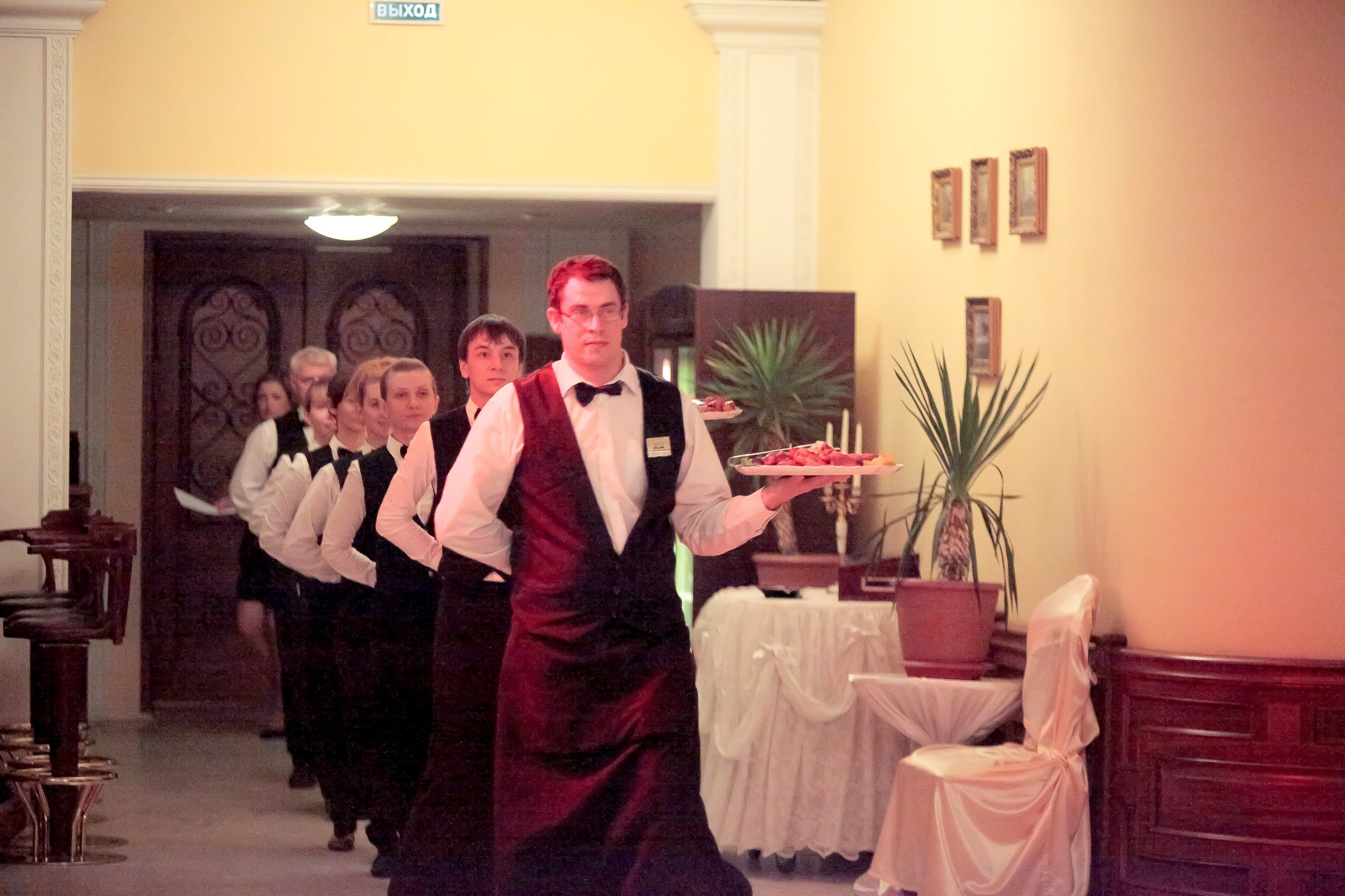 Банкет/Banquet. Максим Матвийченко и Виктория Басова профессионалы своего дела