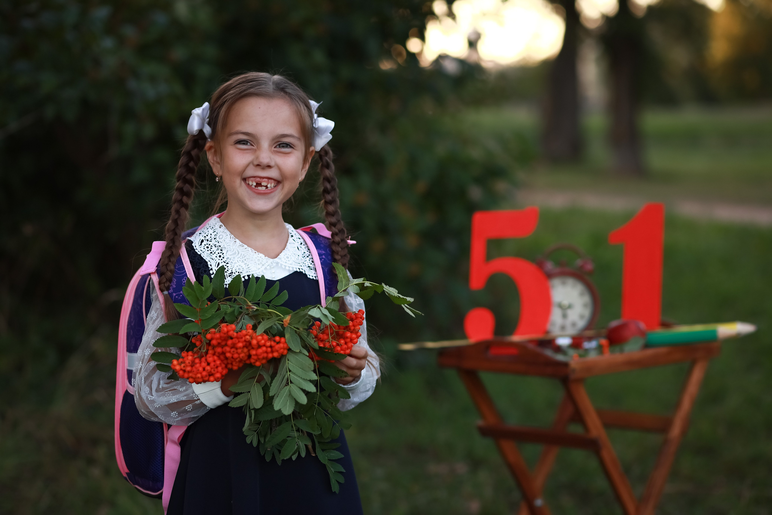 Фотосессия для первоклассников г. Петергоф