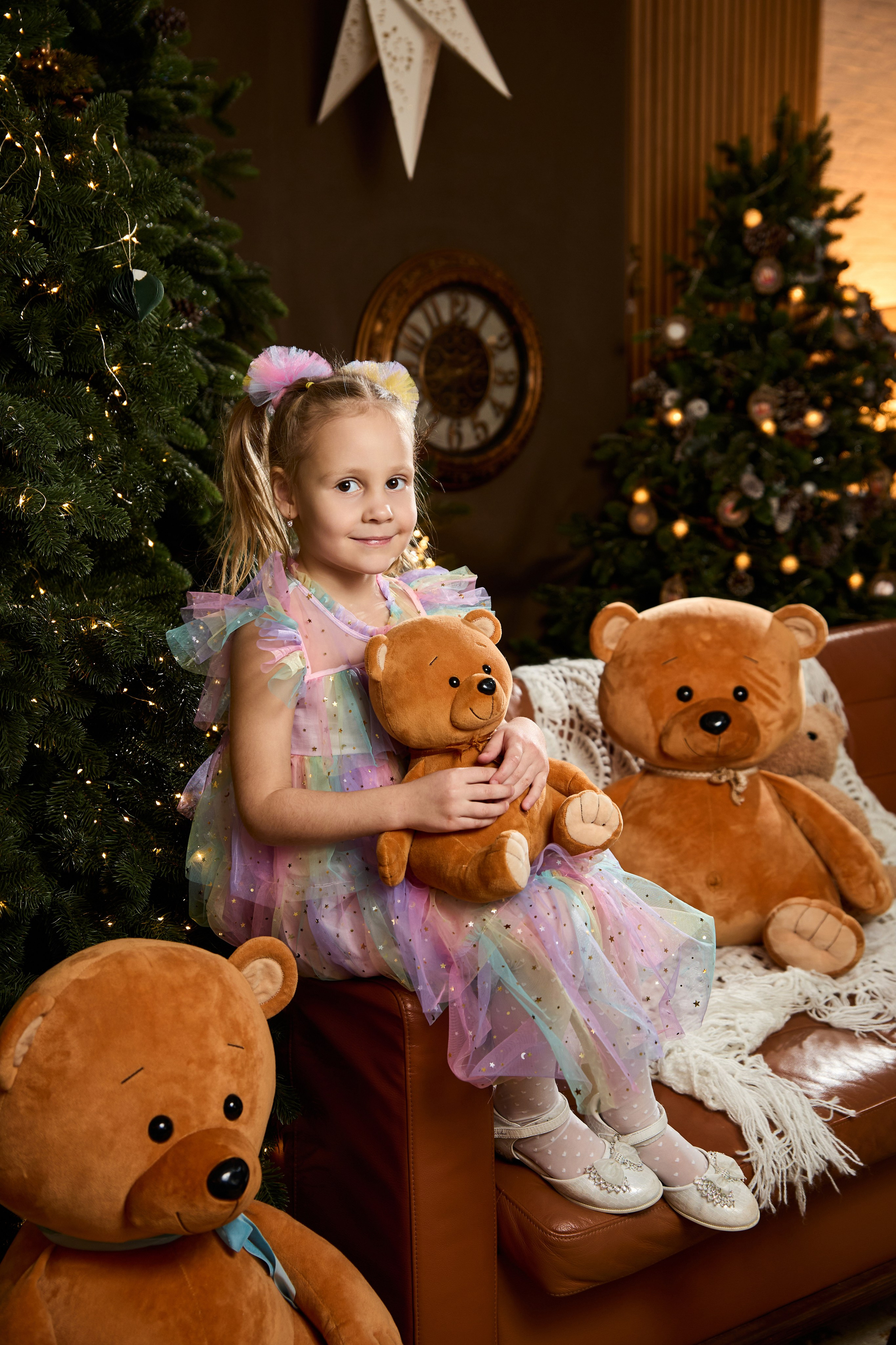 СЕМЕЙНАЯ НОВОГОДНЯЯ ФОТОСЪЕМКА В СТУДИИ. Фотограф Татаринов Андрей (Донецк / Макеевка)