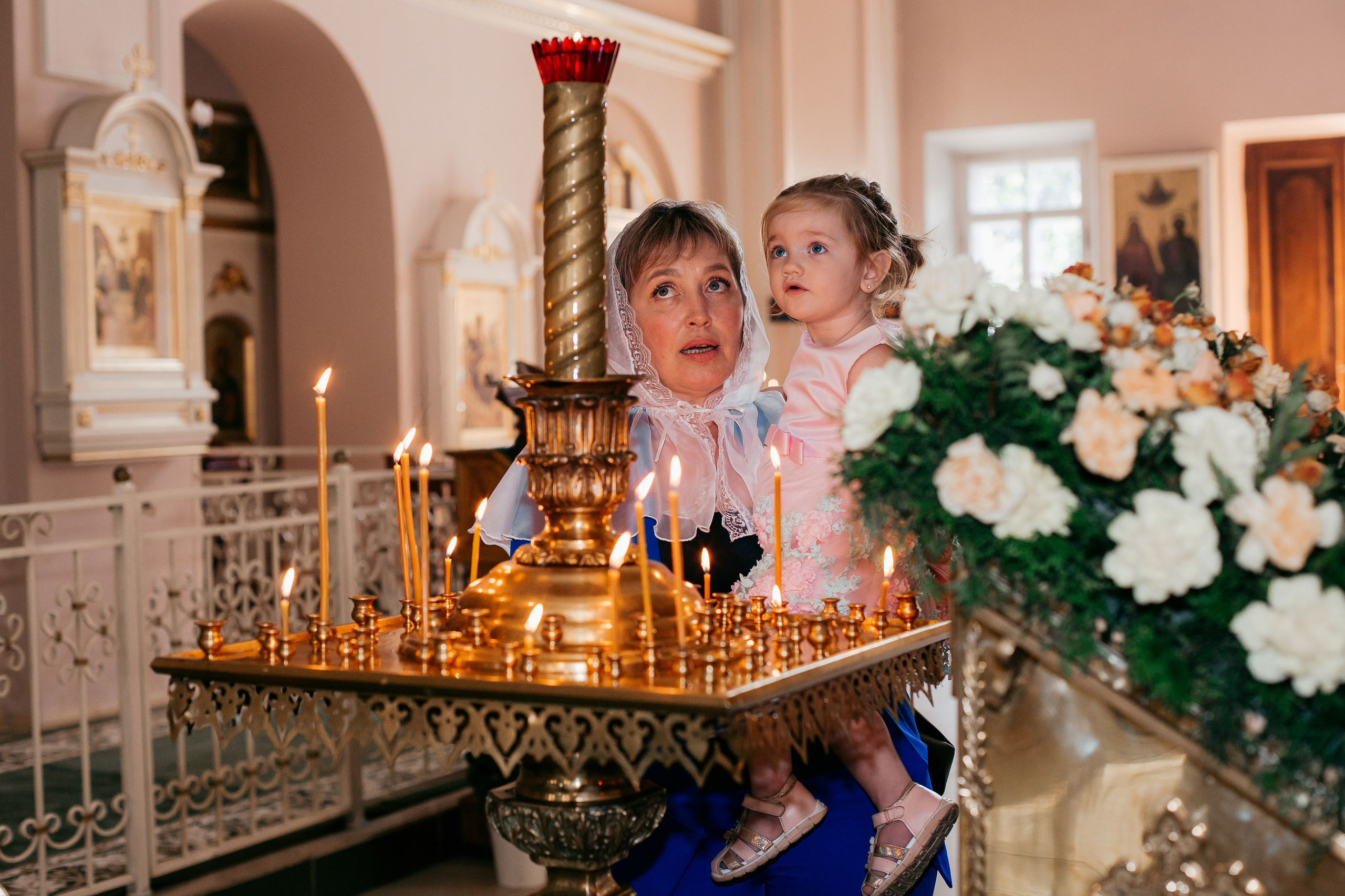 Крещение в Красносельском Свято-Троицком храме. Семейный и детский фотограф в Санкт-Петербурге Тамара Нечаева