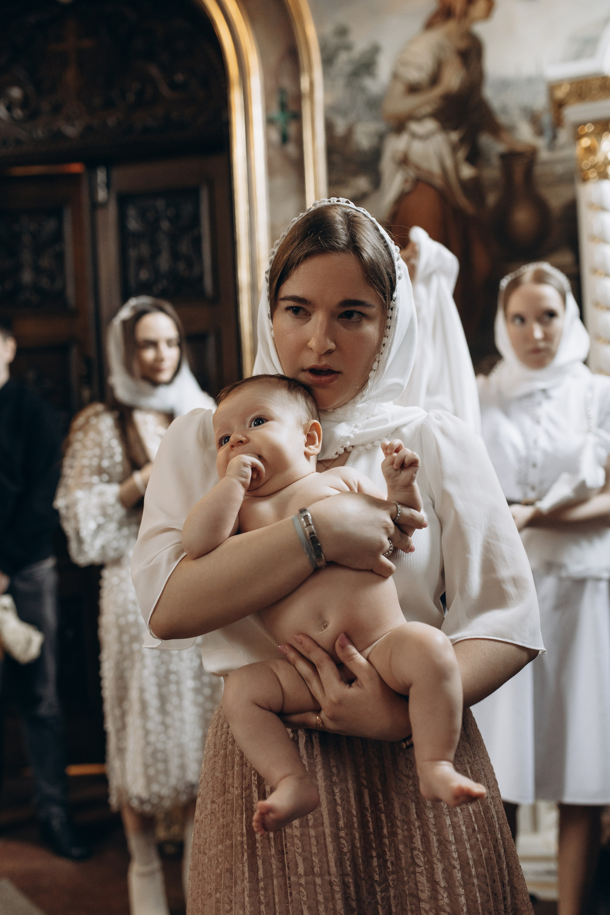 Крещение Сашеньки. Самый теплый фотограф в Краснодаре Рябоконь Ксения