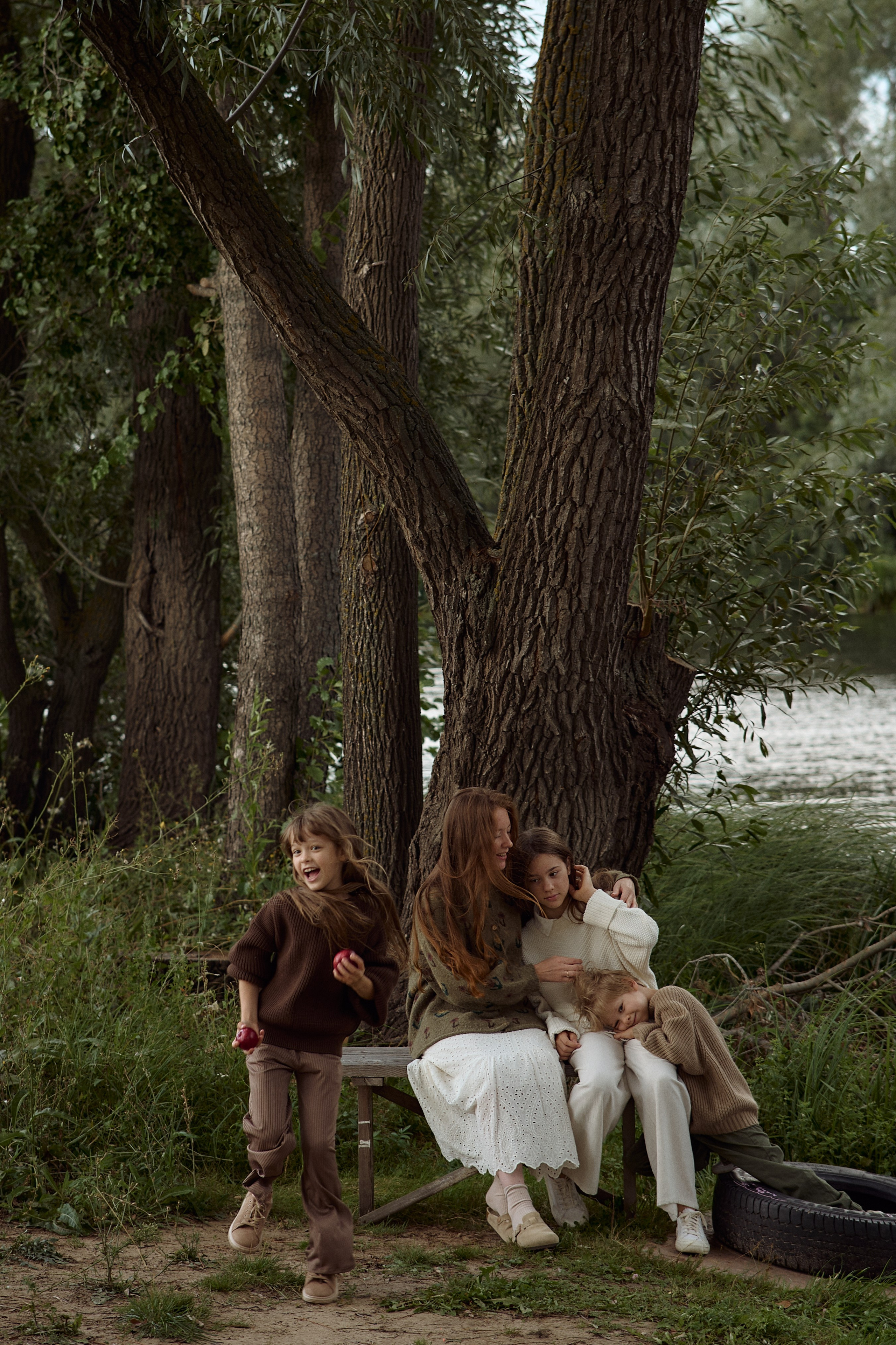Ирина с детьми. Семейный и свадебный lifestyle-фотограф в Москве Мария Петрова