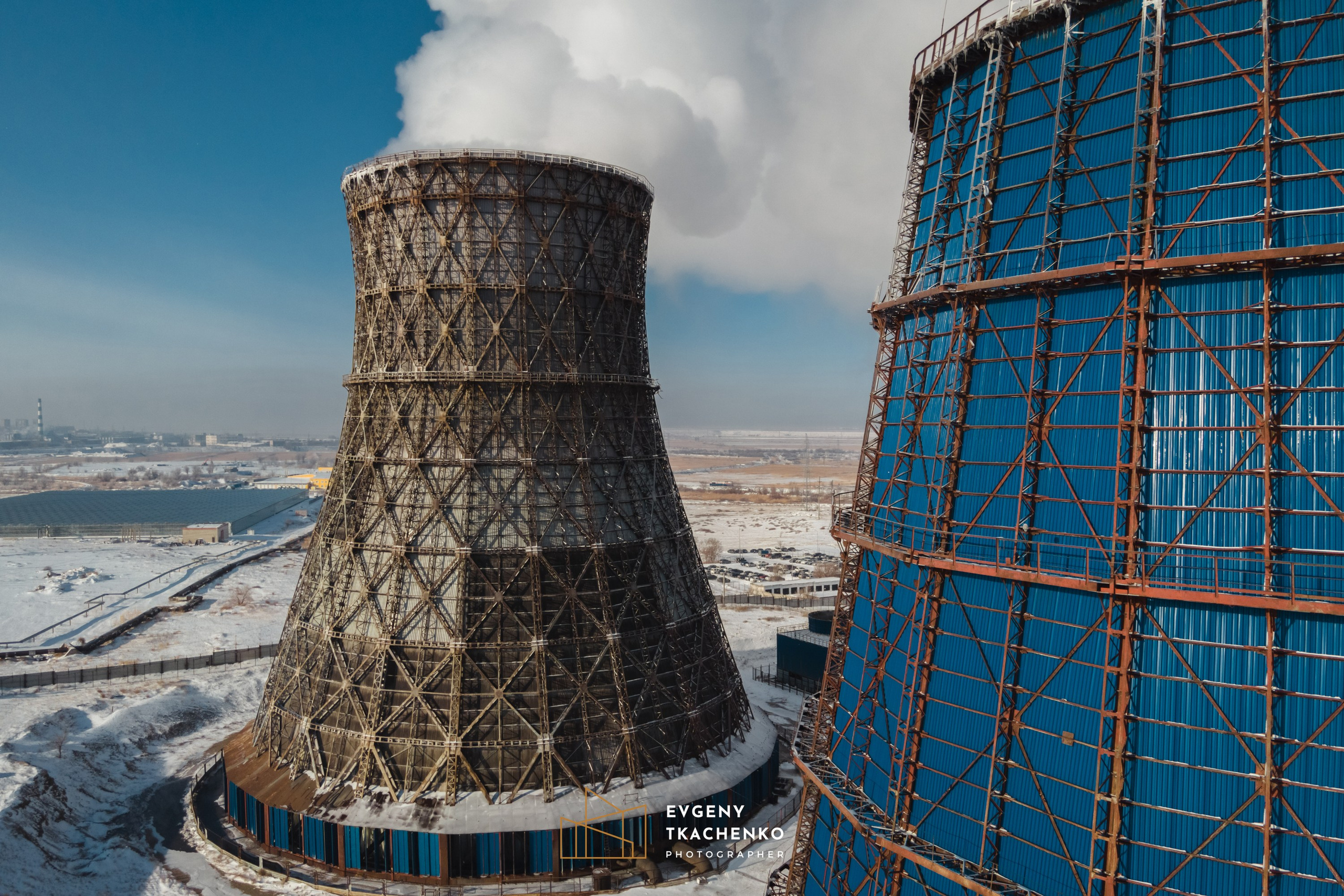 Карагандинская ТЭЦ-3. Архитектурный и интерьерный фотограф в Казахстане