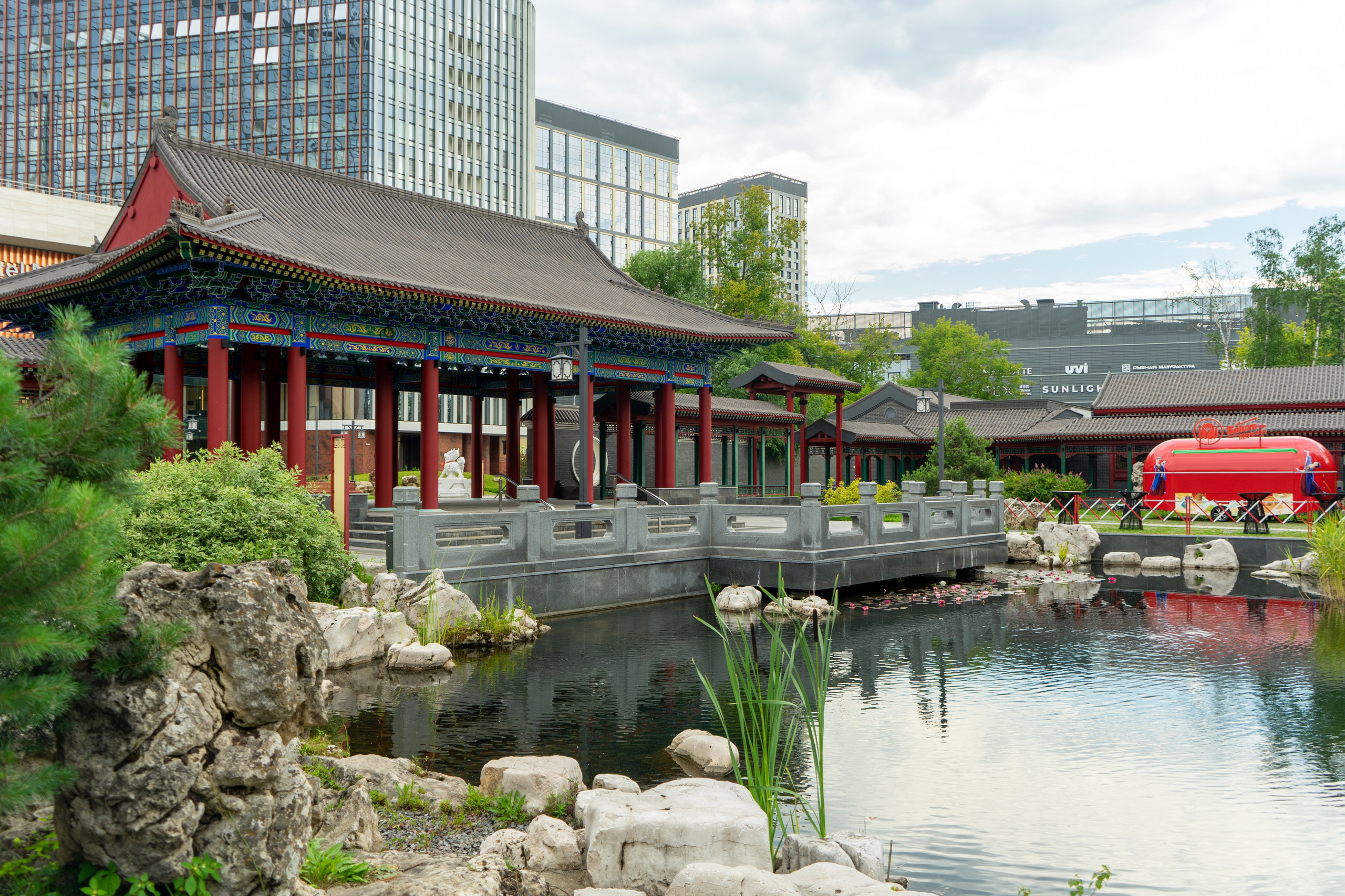 Виды парка Хуамин Москва. Авторские фотографии Чугунова Николая