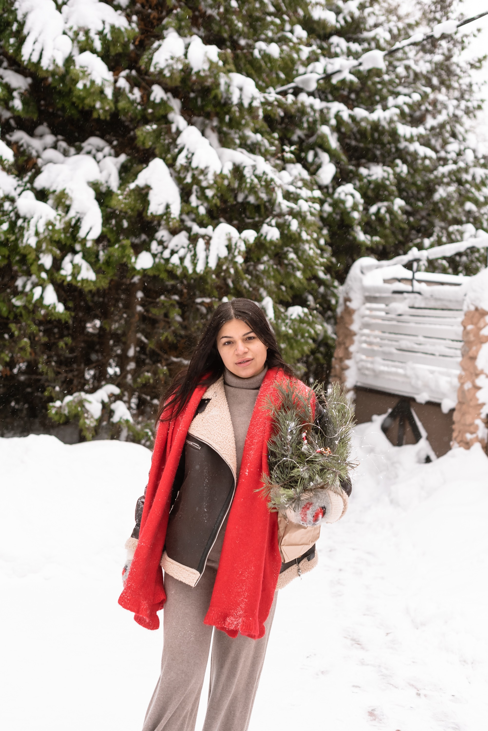 Зимняя прогулка Софии. Фотограф Тула творческие фотосессии недорого Ольга Ромашина