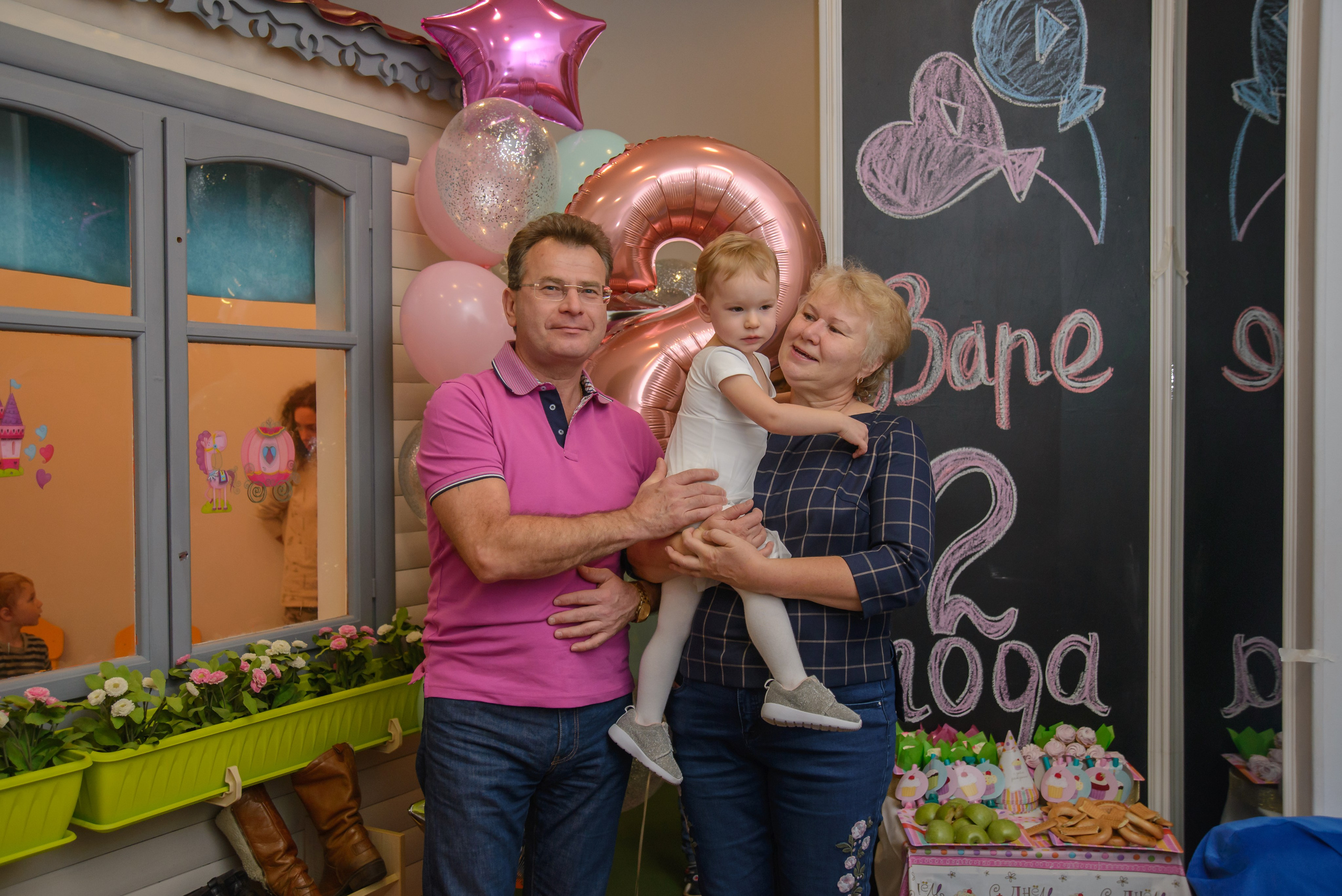 Детский день рождения_2 года Вареньке