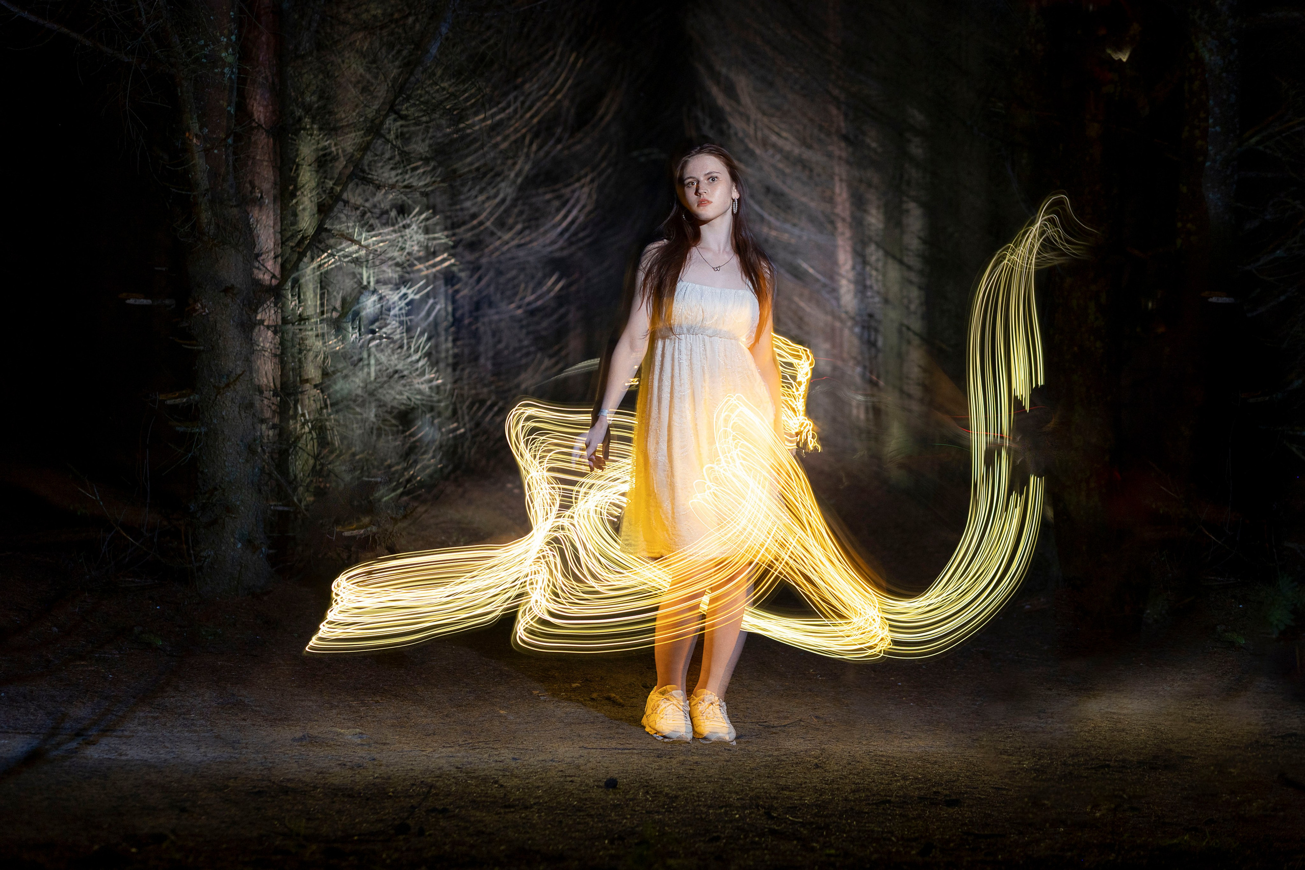 Фризлайт — рисование светом. Фотограф в Ростове-на-Дону Юлия Желтова