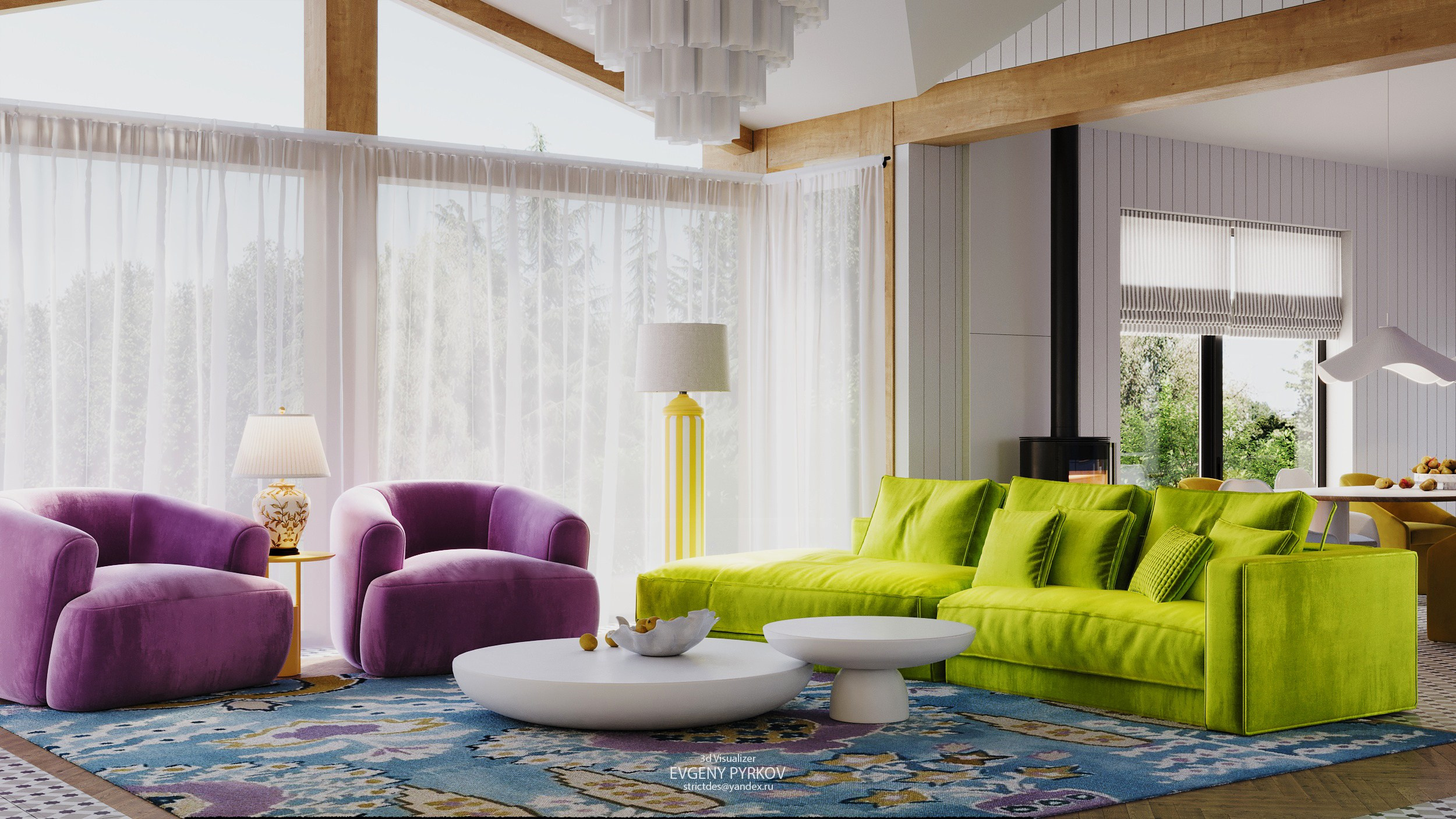 Галерея. Евгений Пырков — 3d визуализатор интерьеров и экстерьеров России