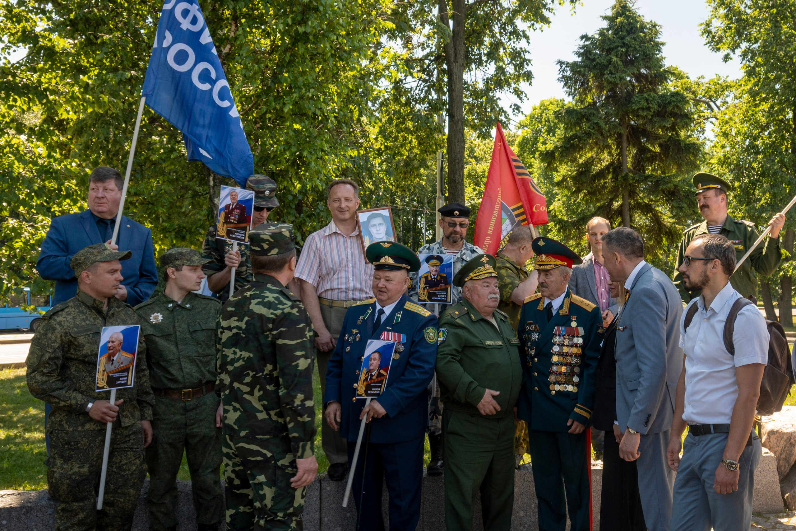 День ветеранов боевых действий 2022. Фотограф Роман Адлер