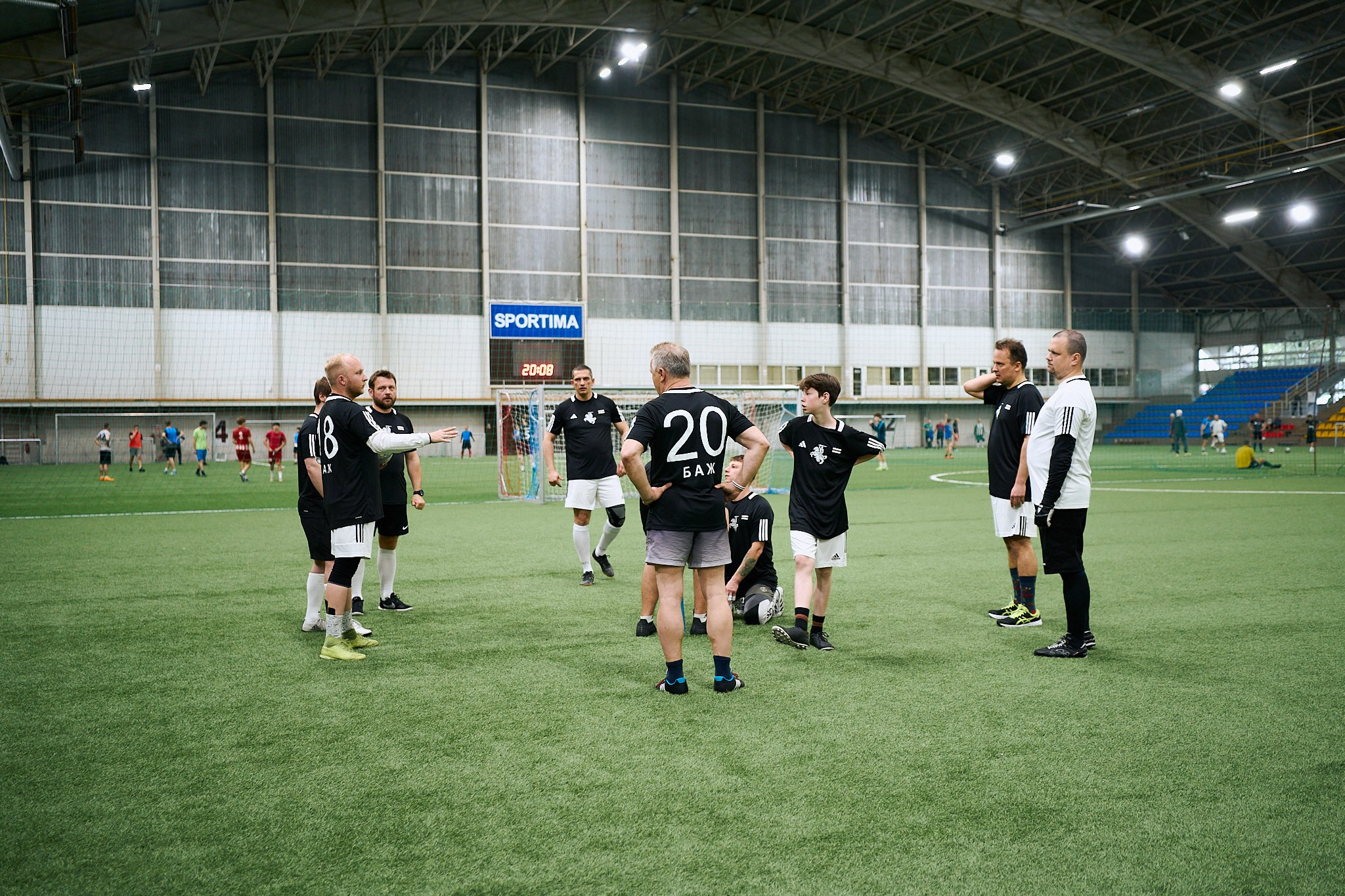 Friendly football match: Seimas of the Republic of Lithuania vs. Sviatlana Tsikhanouskaya’s Office. Photographer in Vilnius