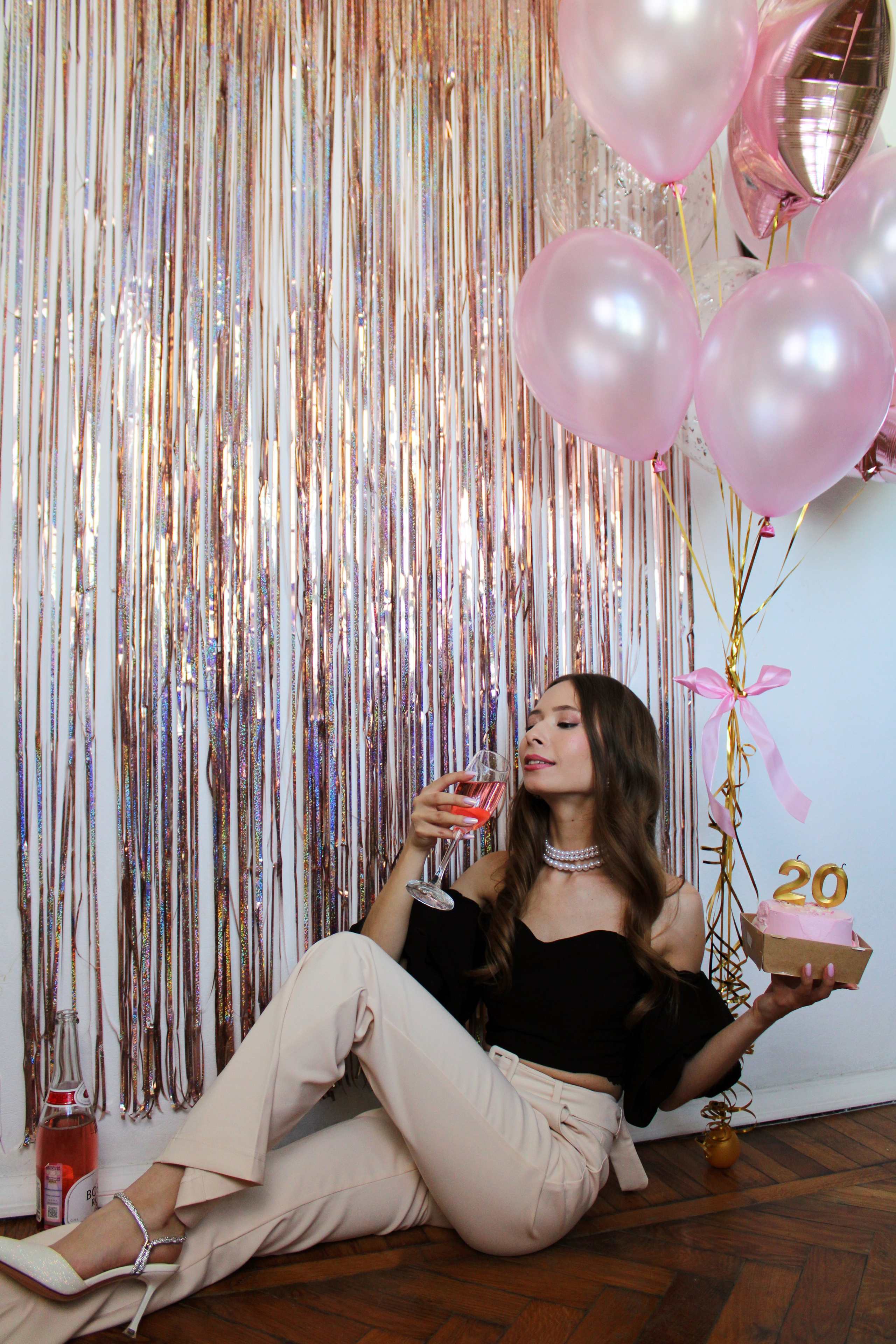 День рождения (студия). Женский портретный фотограф в Москве Анастасия Карпова