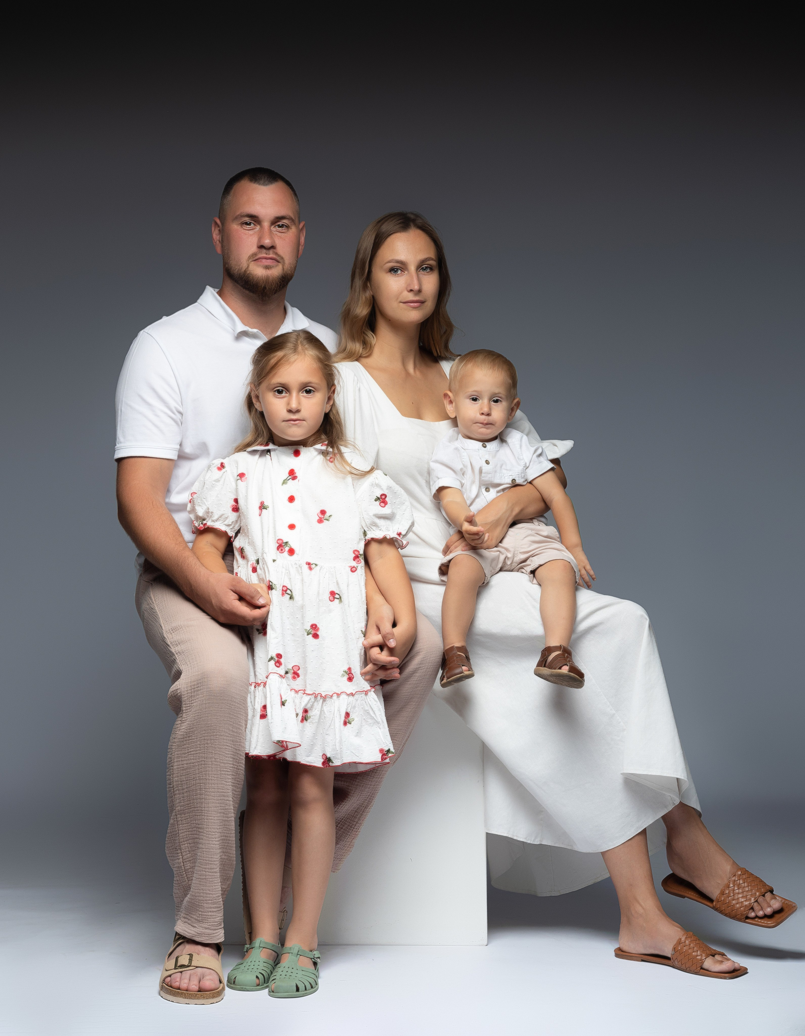 Семья Сорокун. Ирина Болотова фотограф в стиле Vogue в городе Старый Оскол