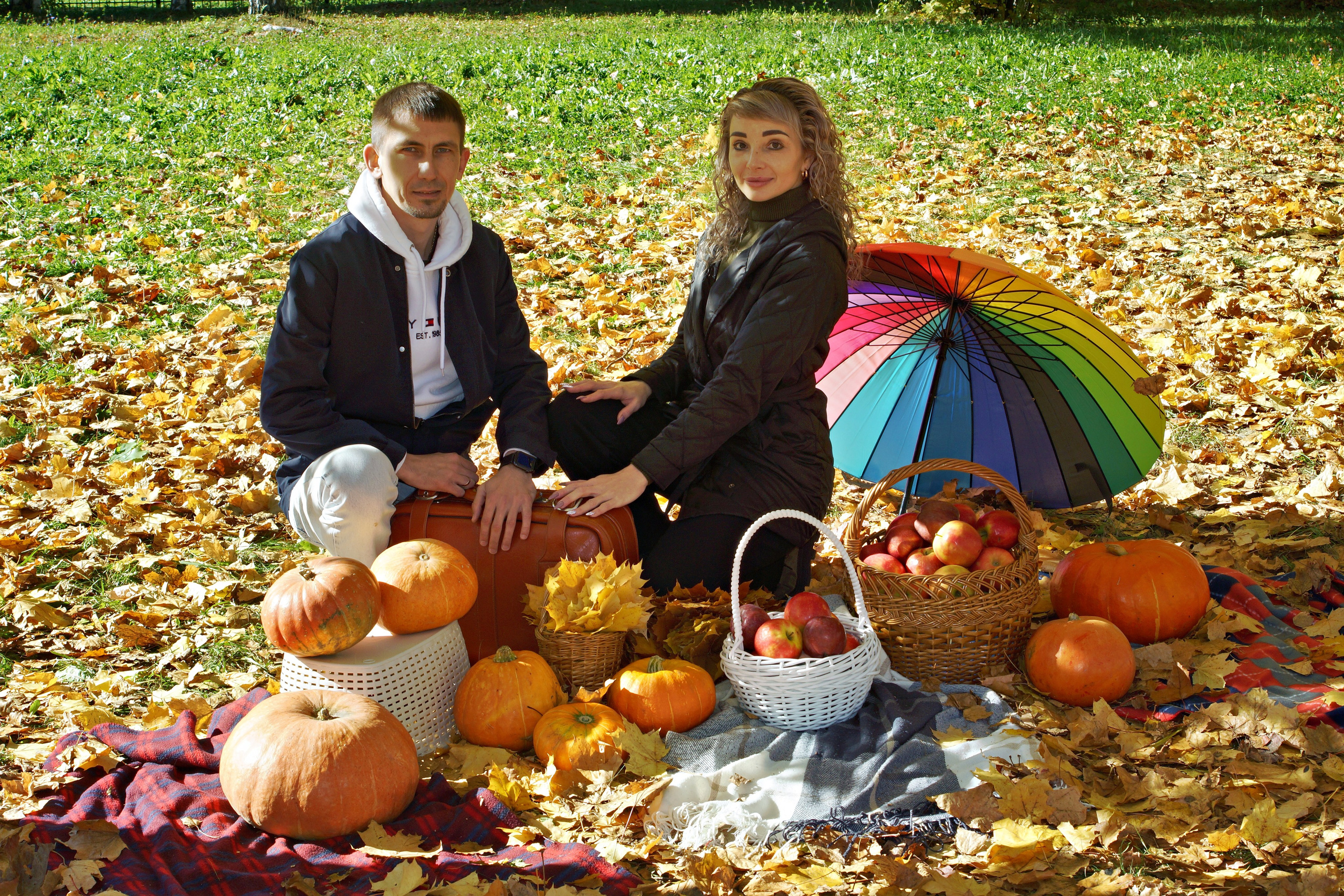 Осенняя фотосессия в детском саду г. Йошкар-Ола