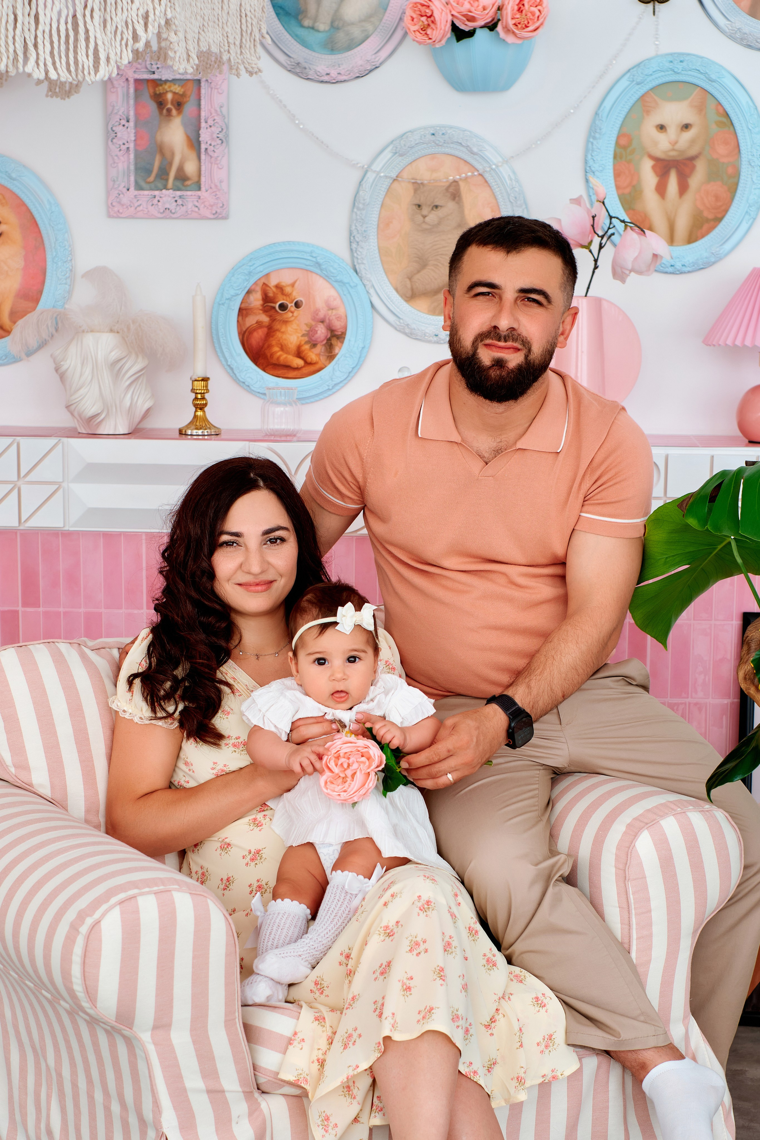 Семейная фотосессия. Студия Luch. Фотограф Таганрог Анна Трайжон