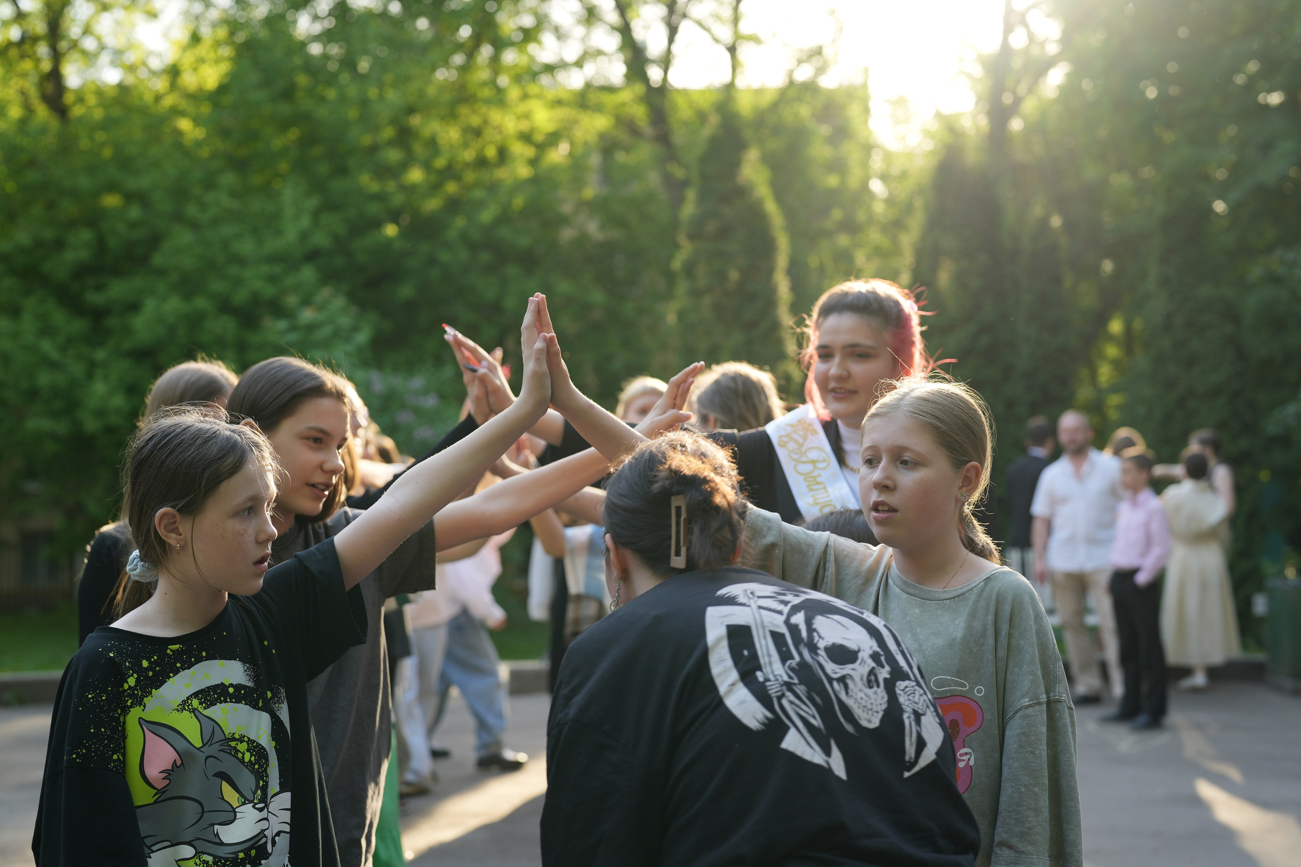 Выпускной в музыкально-хоровой школе г. Москвы № 106. Семейный и детский фотограф в Москве Оксана Чибизова
