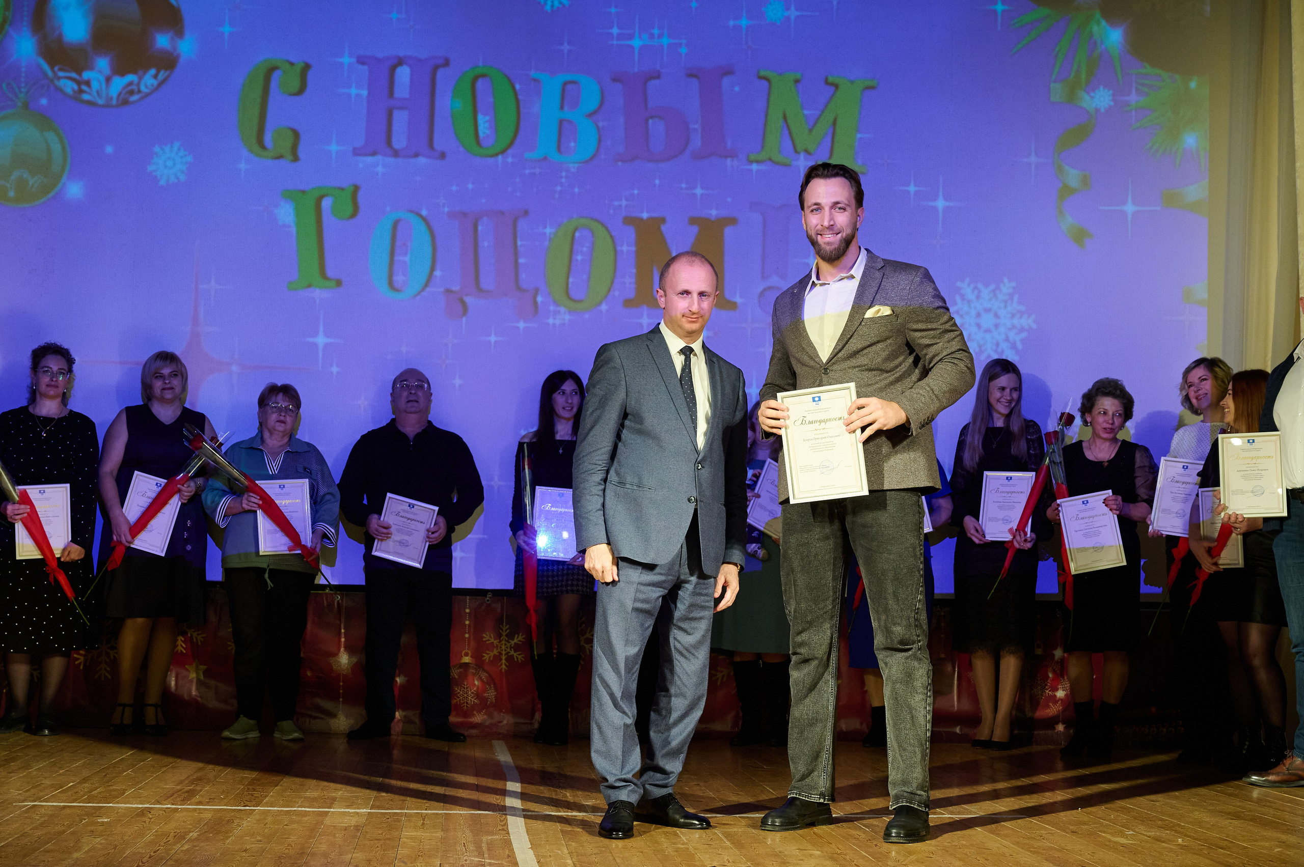 Новогодний концерт. Жизнь курорта Кабардинка в фотографиях