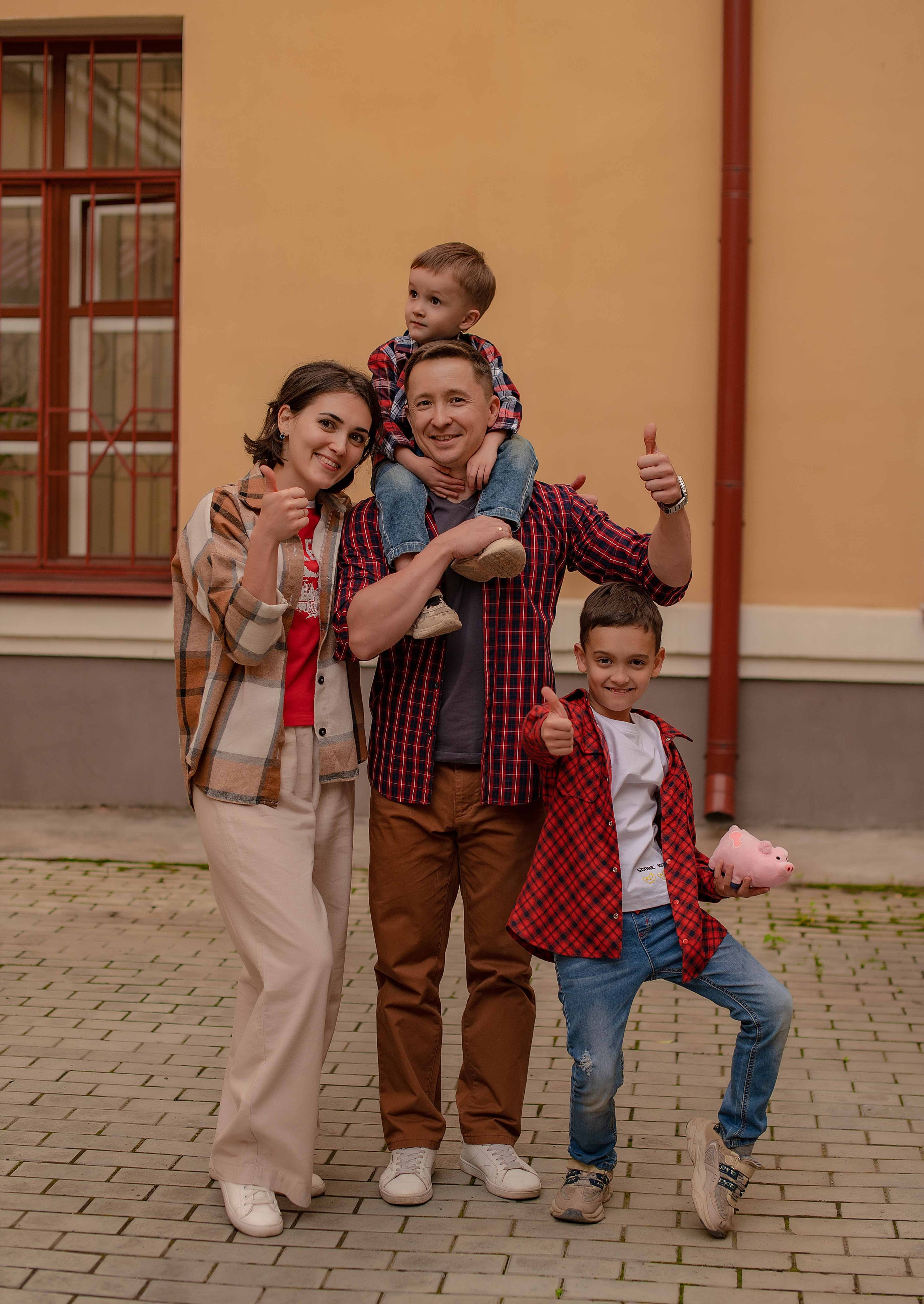 Семья Игоря и Екатерины. Фотограф Виктория Воронина