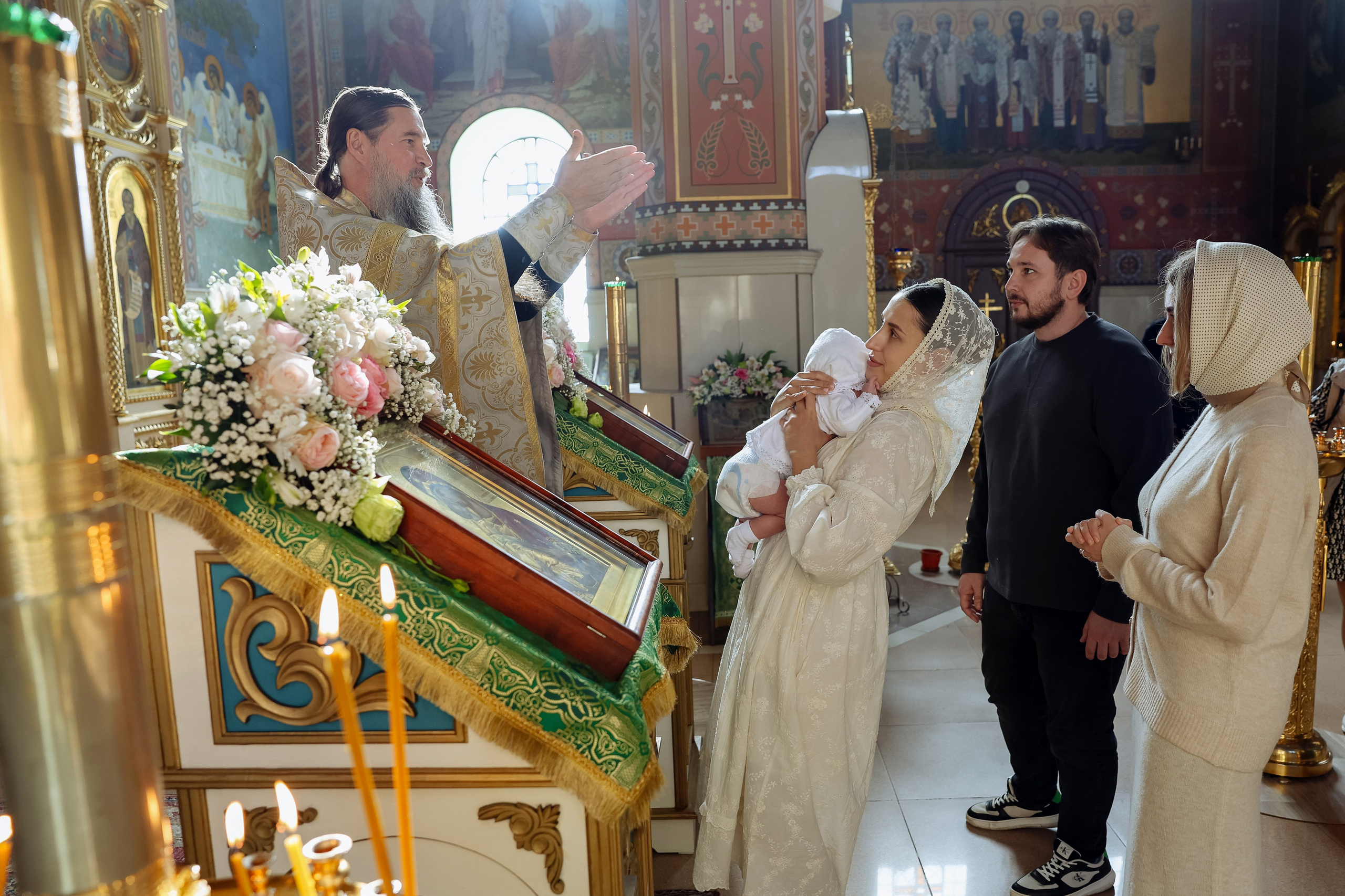 Крещение Есении. Свадебный фотограф Ольга Гречко