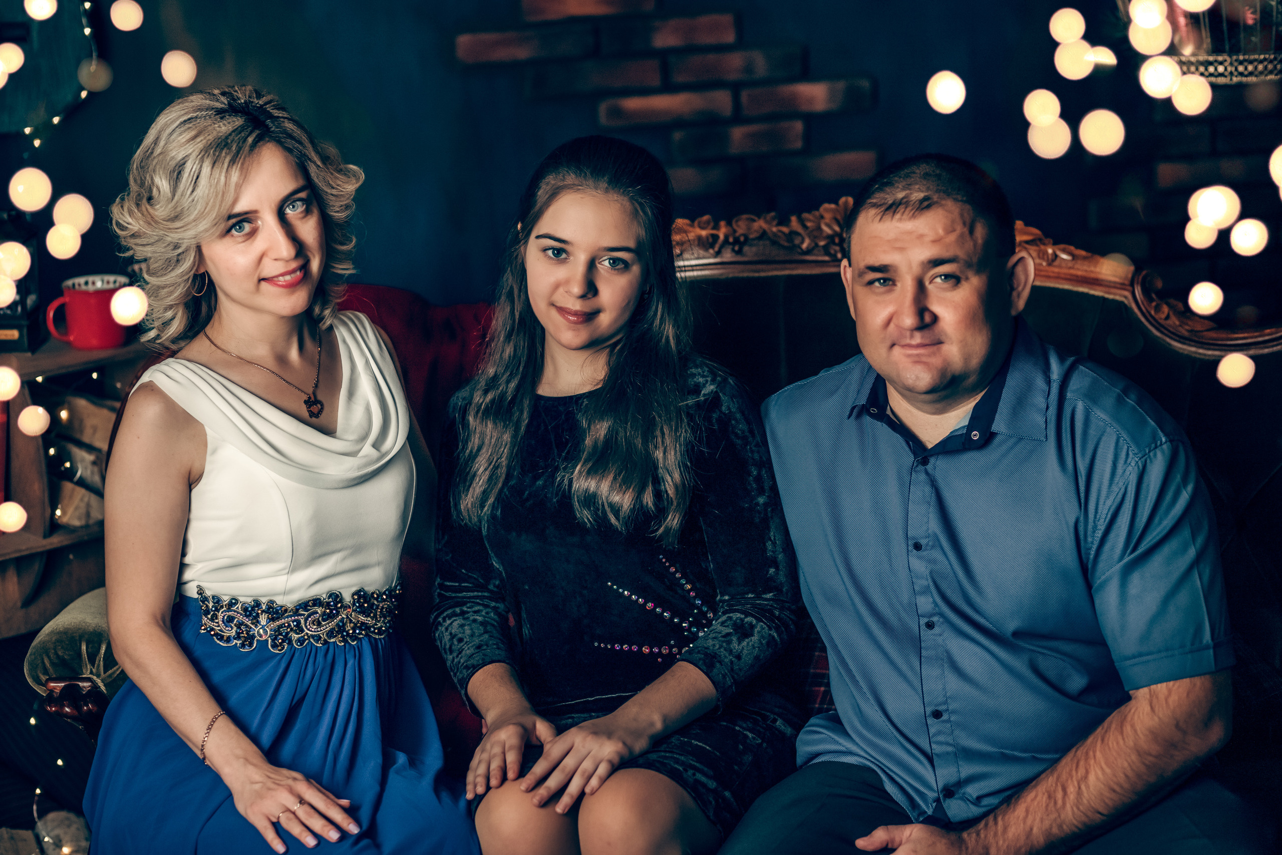 Семейная съемка в студии Магистраль (Кстово). Екатерина Крапивина фотограф церковных Таинств в Нижний Новгороде