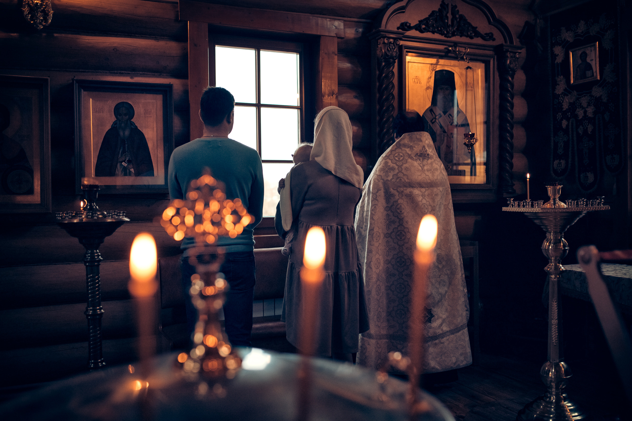 Крещение Лукерьи. Екатерина Крапивина фотограф церковных Таинств в Нижний Новгороде