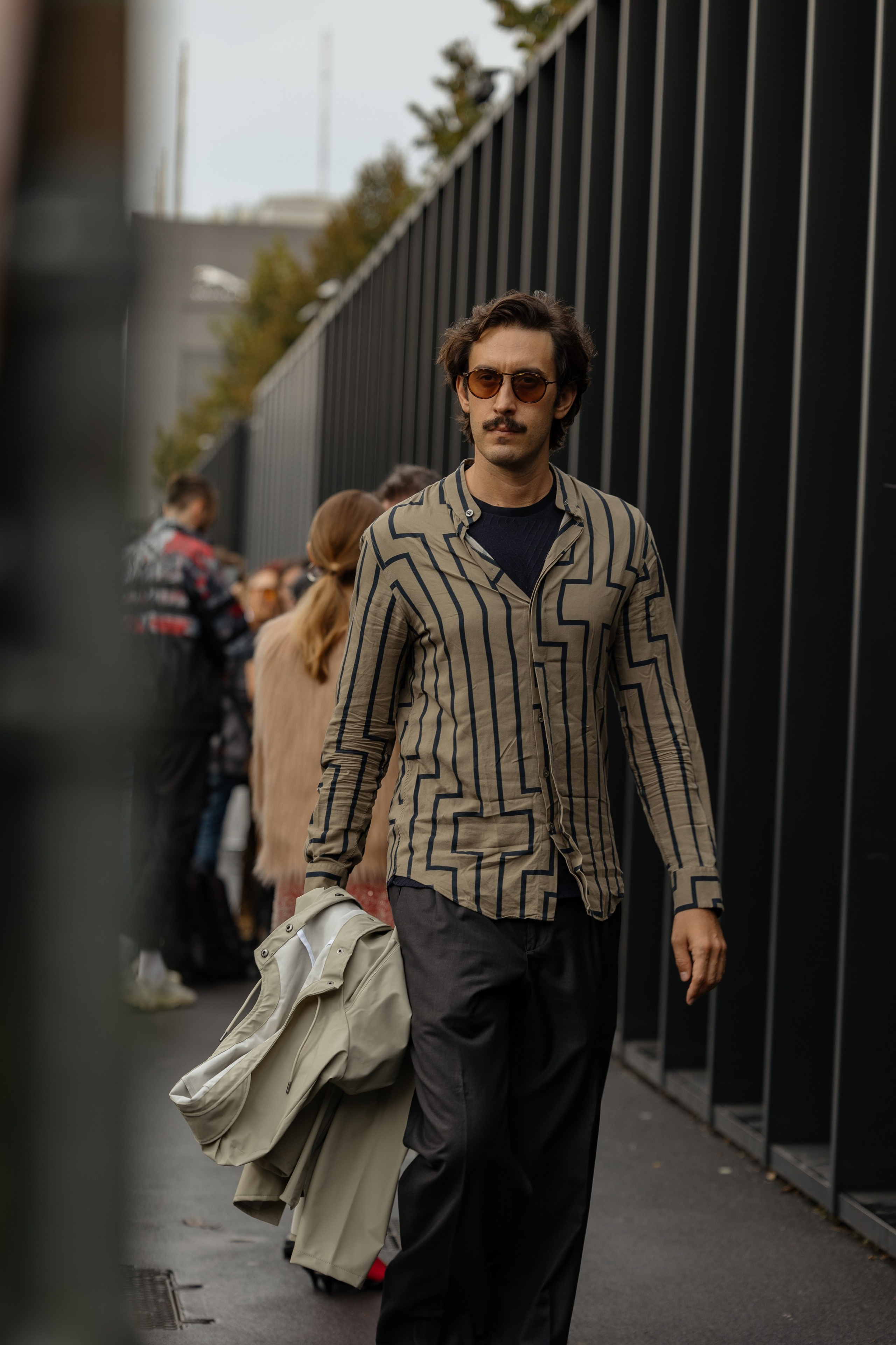 MFW SPRING/SUMMER 2024 GUCCI. Photographer in Milan Ivan Goncharov