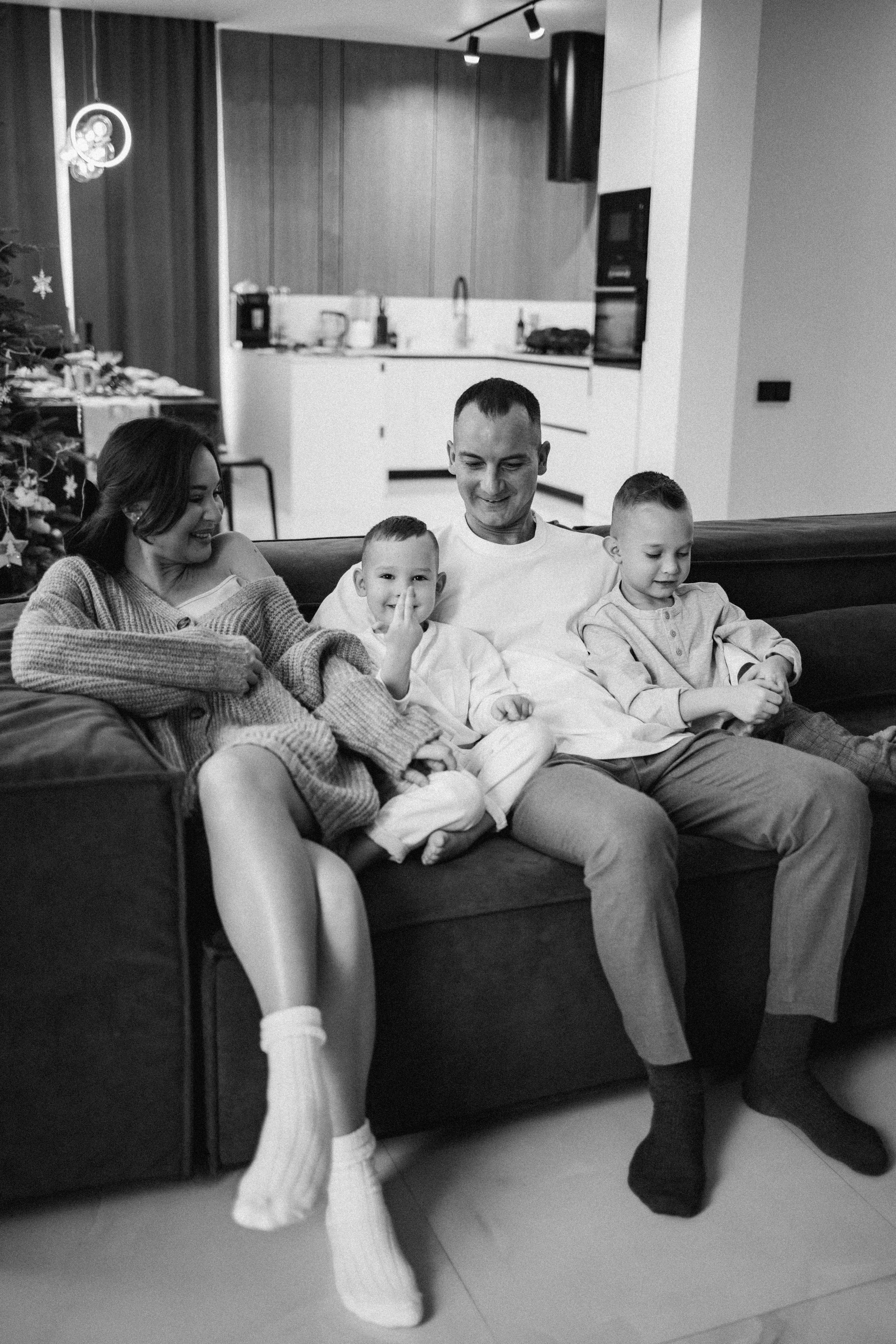 Рождественский ужин. Семейный lifestyle фотограф в Казани Ксения Верясова