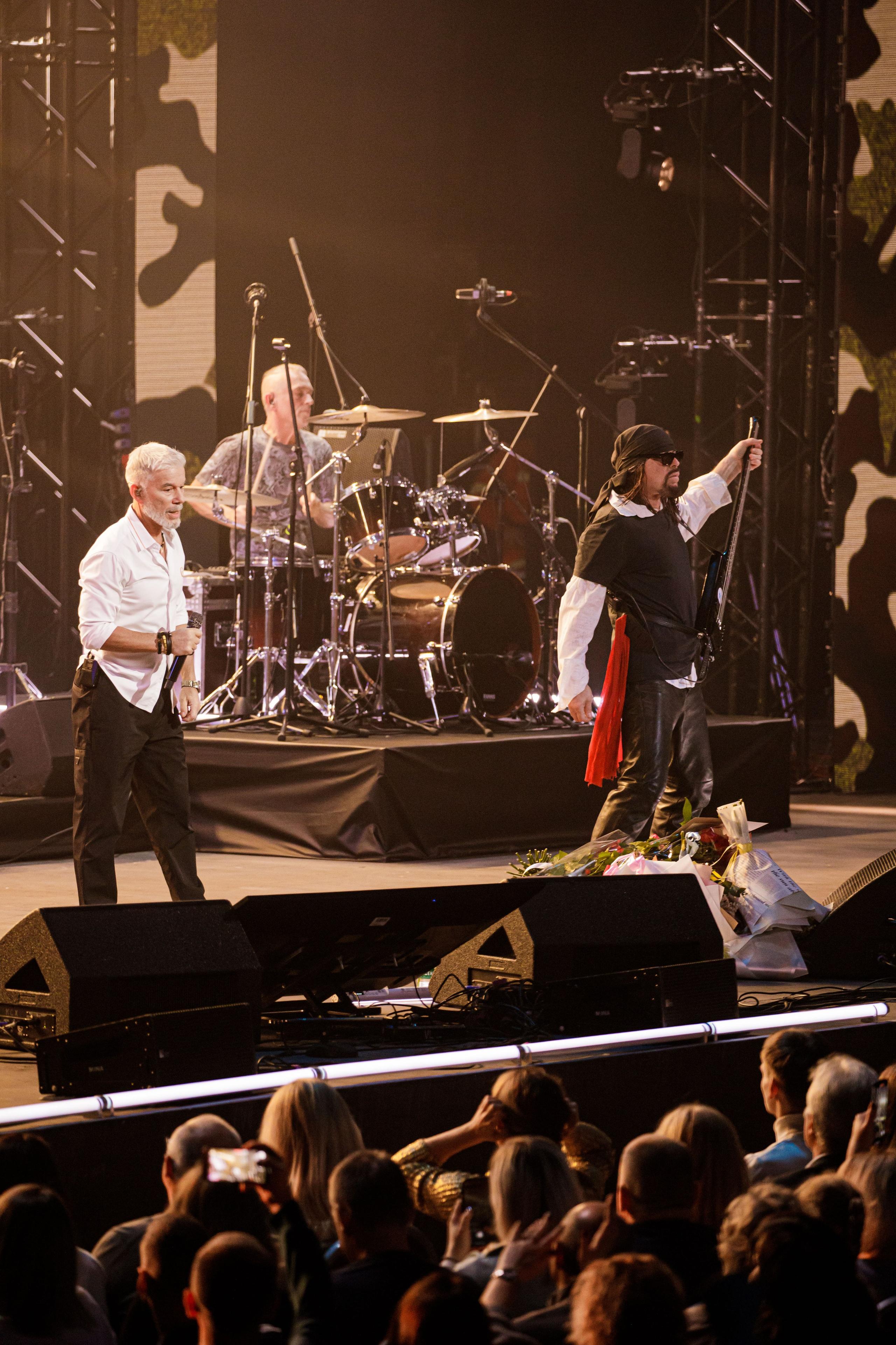 Концертное. ЧБ Фотограф Ольга Лесли