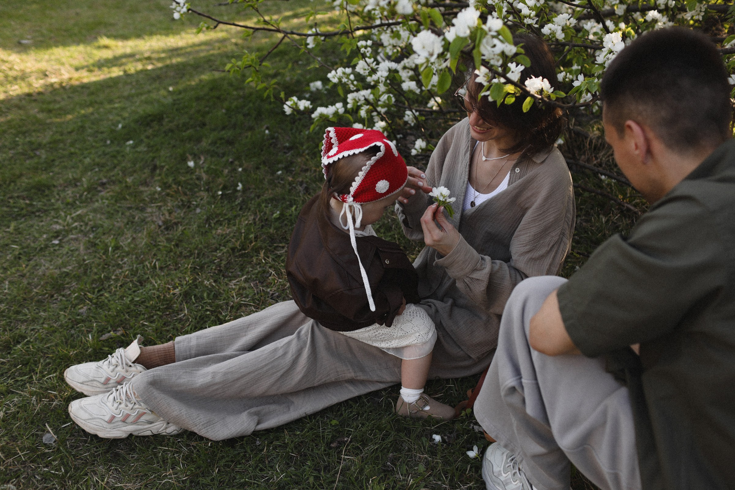 Цветущий апрель. Семейный фотограф в Москве Алевтина Носова