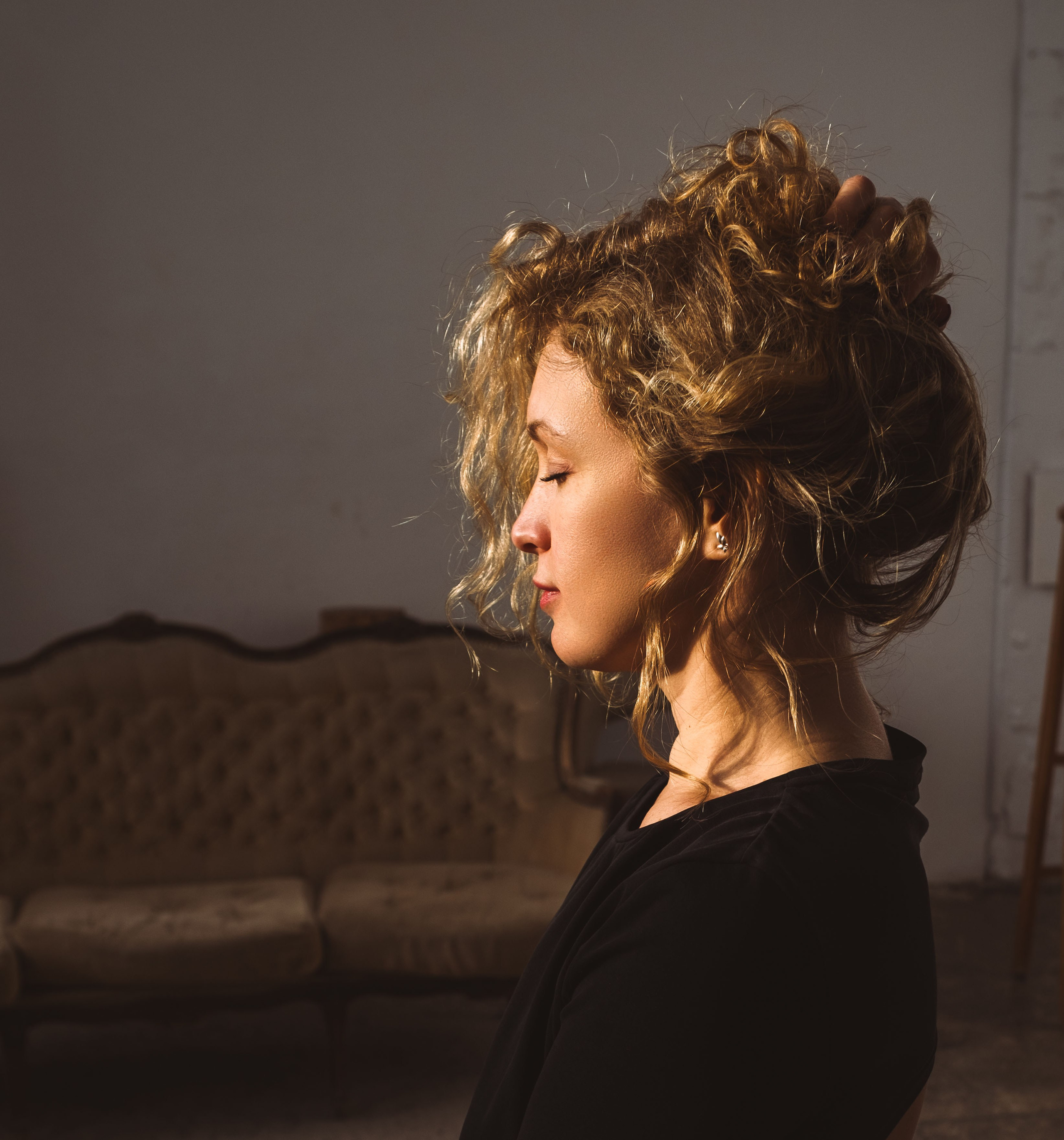 Студийная съёмка. Анна Сутягина. Фотограф в Москве