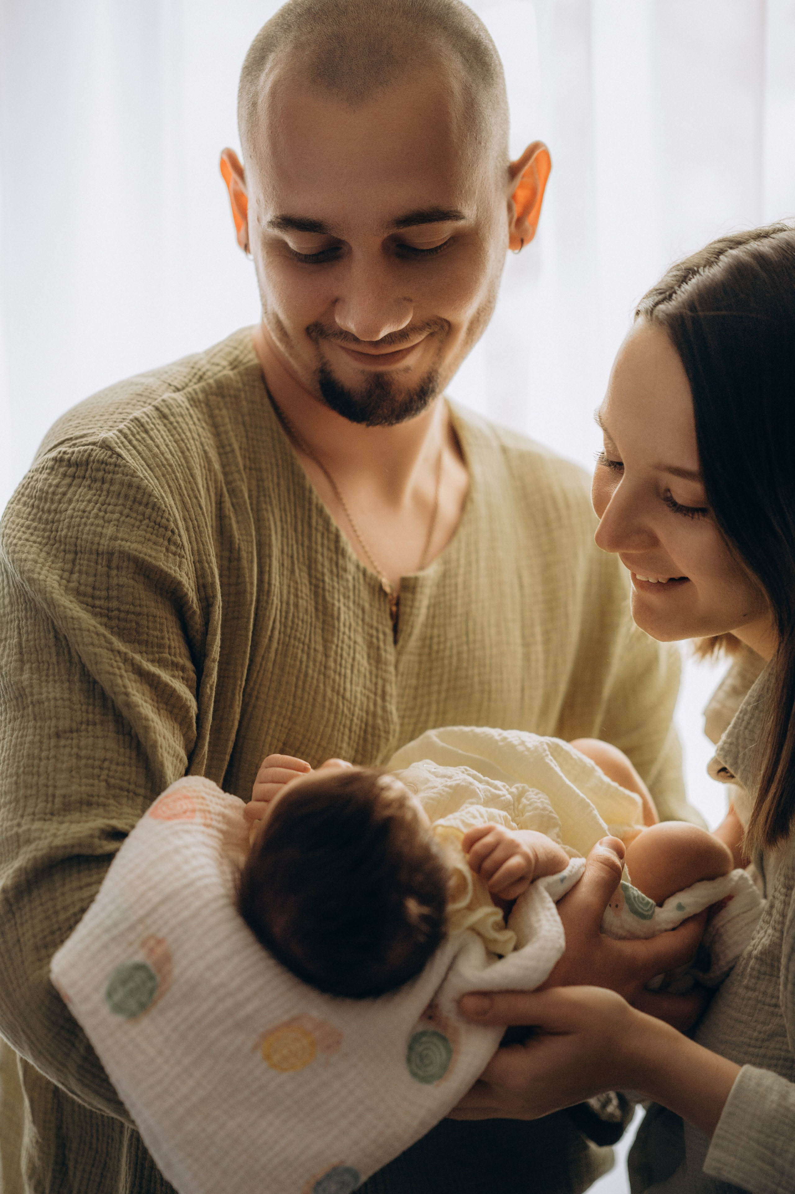 Андрей, Александра и Любочка. Фотограф Горбенко Анна