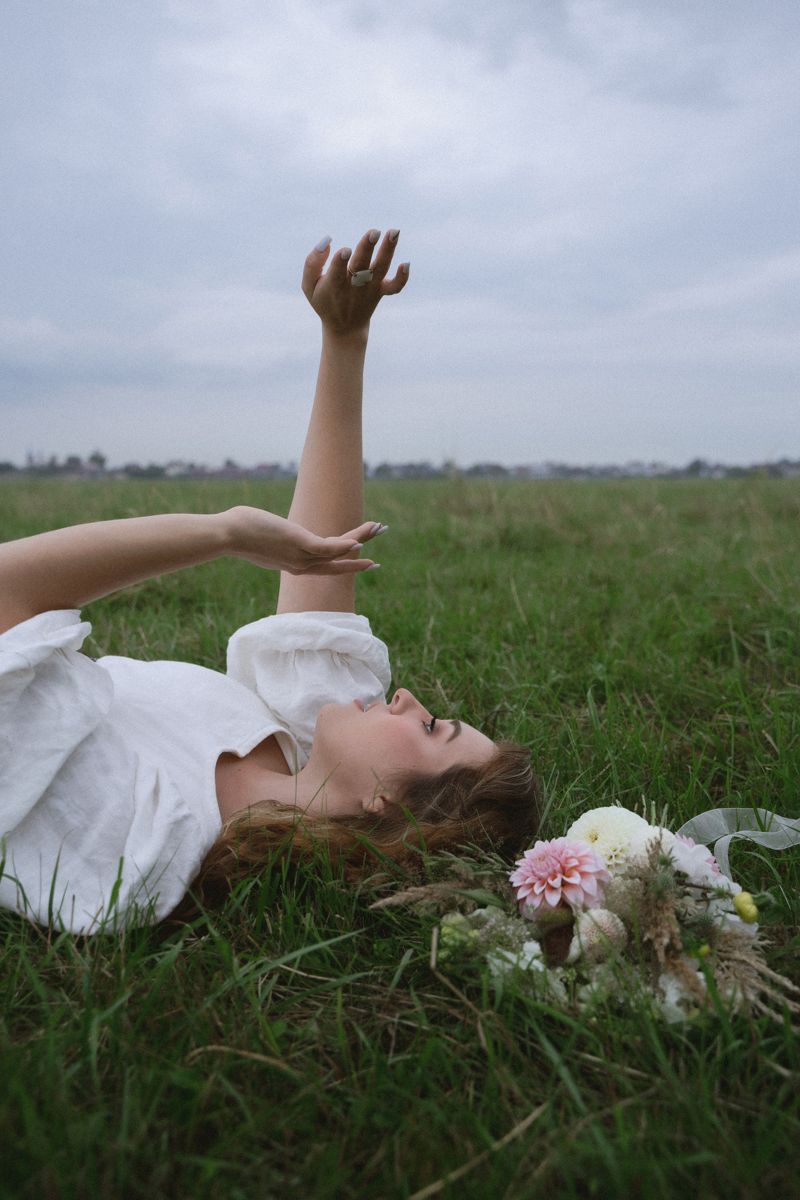 Фотосессия в поле для Александры. Фотограф Надежда Погребняк | Рязань | Москва