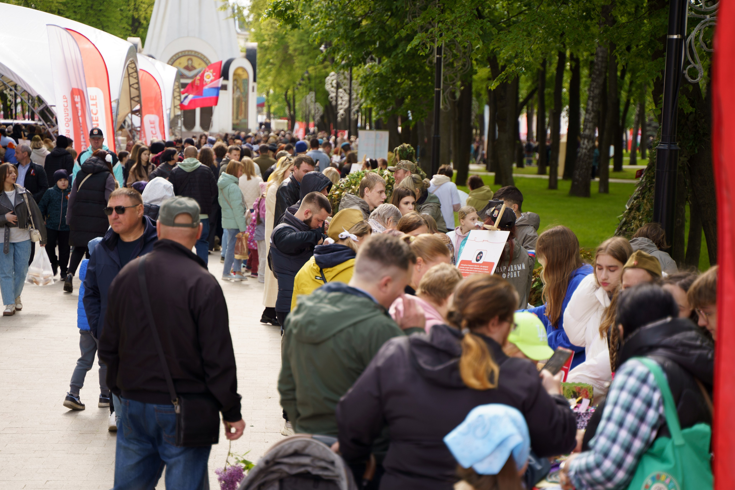 «Парк Победы» 9 мая 2025. Фотограф Надежда Погребняк | Рязань | Москва