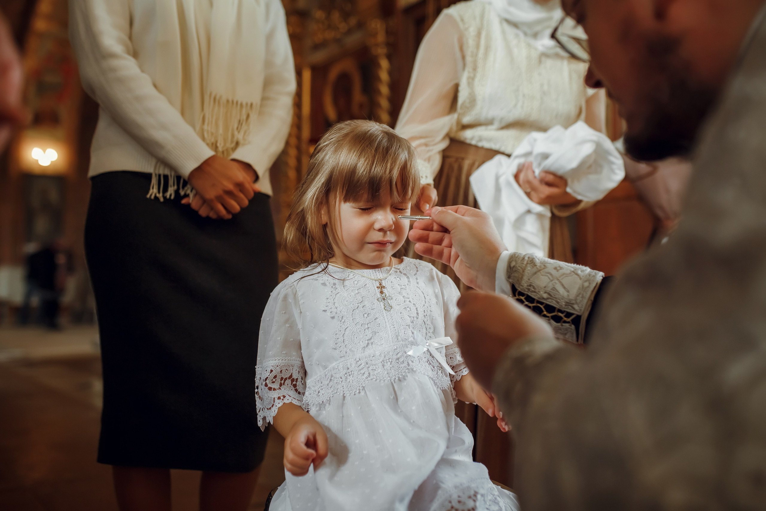 Крещение Мирославы. Фотограф на Крещение, семейный фотограф в Москве