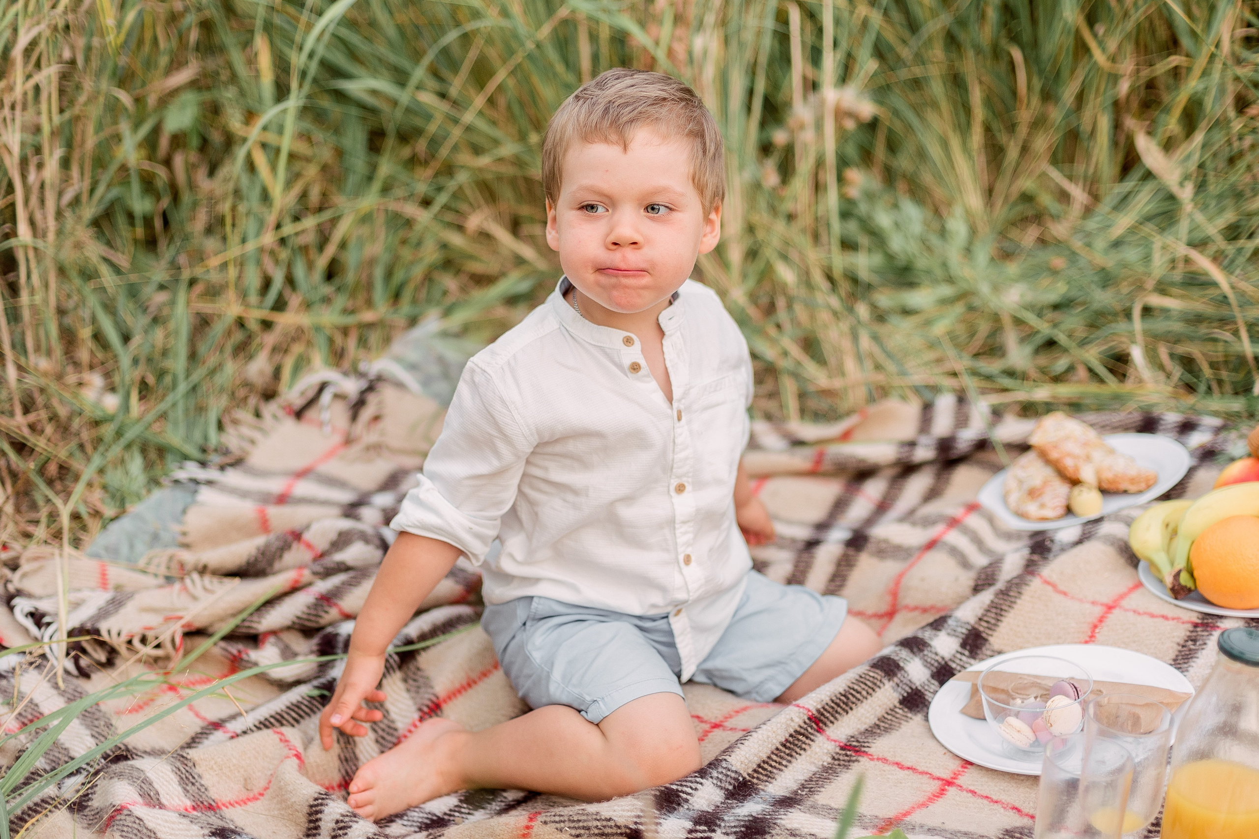 В поле. Фотограф Юлия Попова