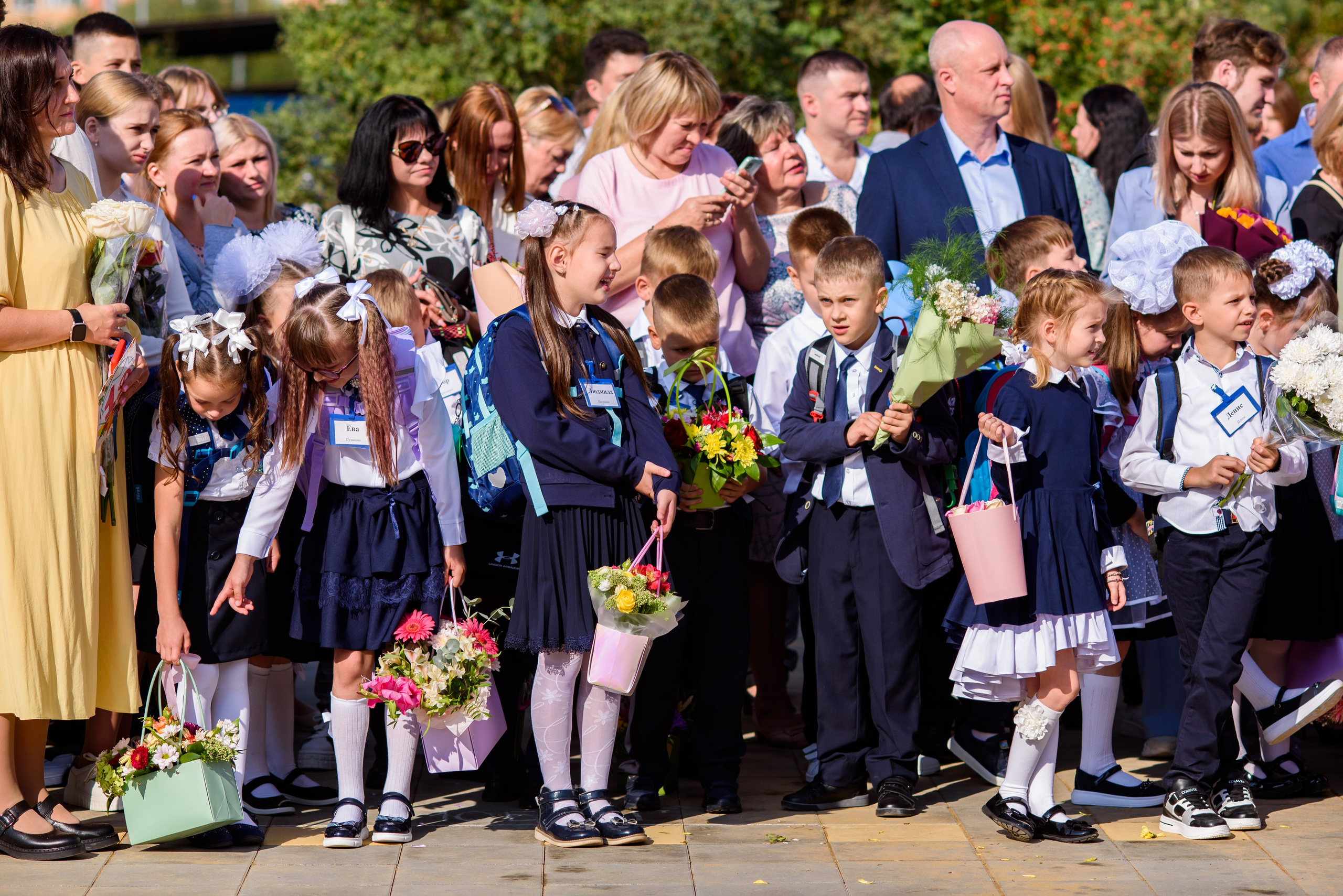 1-е сентября 2023. Фотограф Юлия Попова