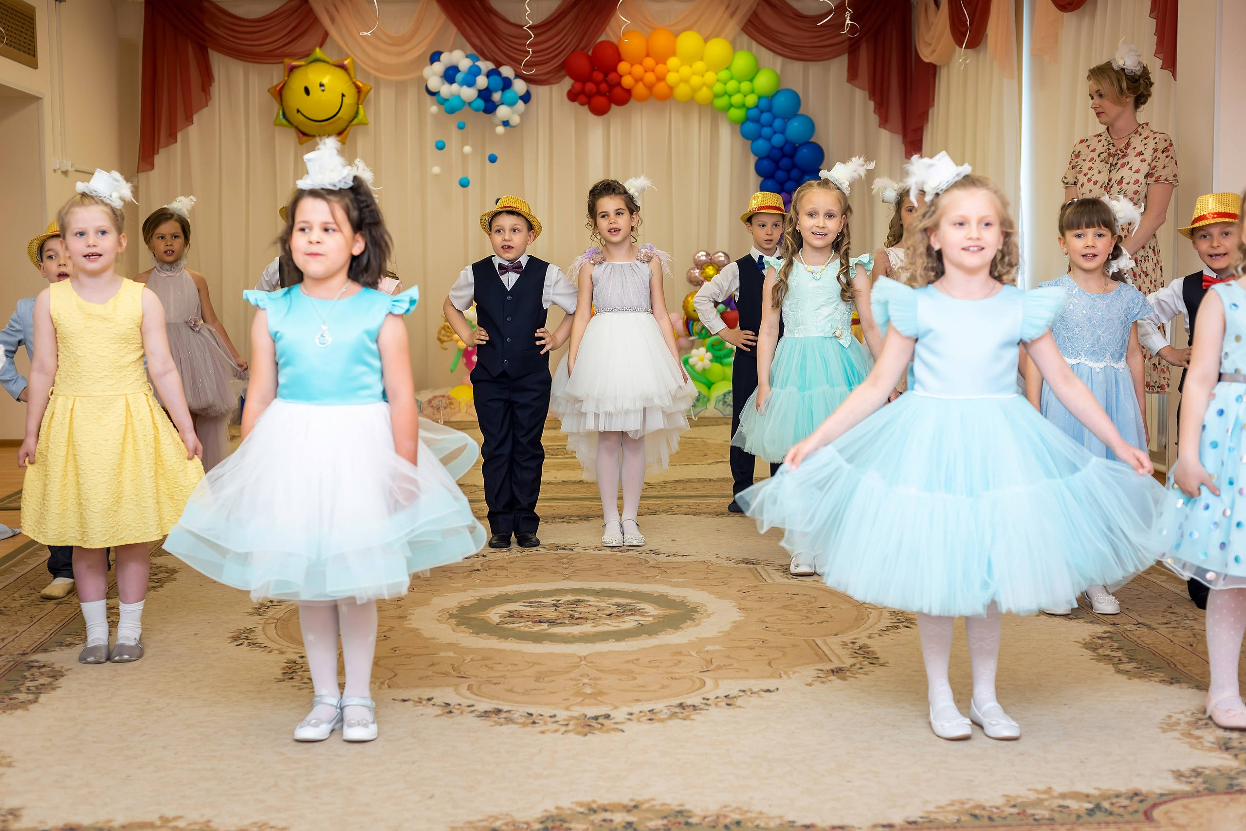 Выпускные в саду. Фотограф Юлия Попова