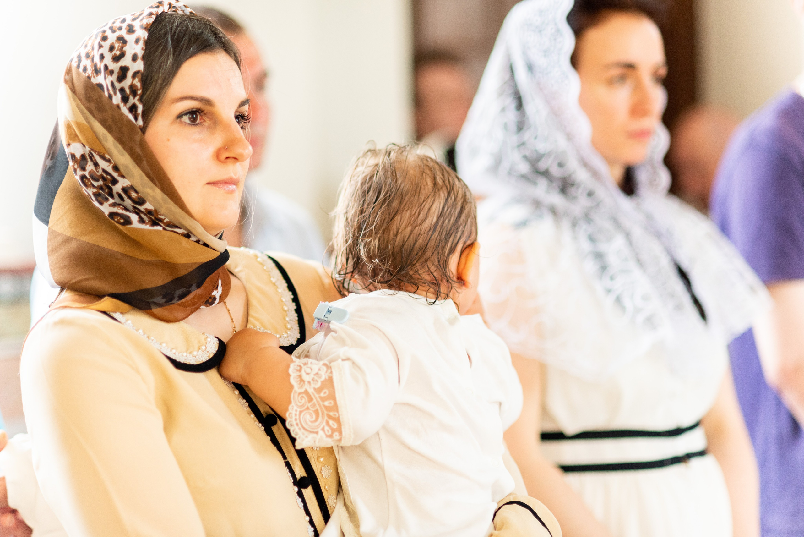 Крещение Ники. Фотограф Юлия Попова