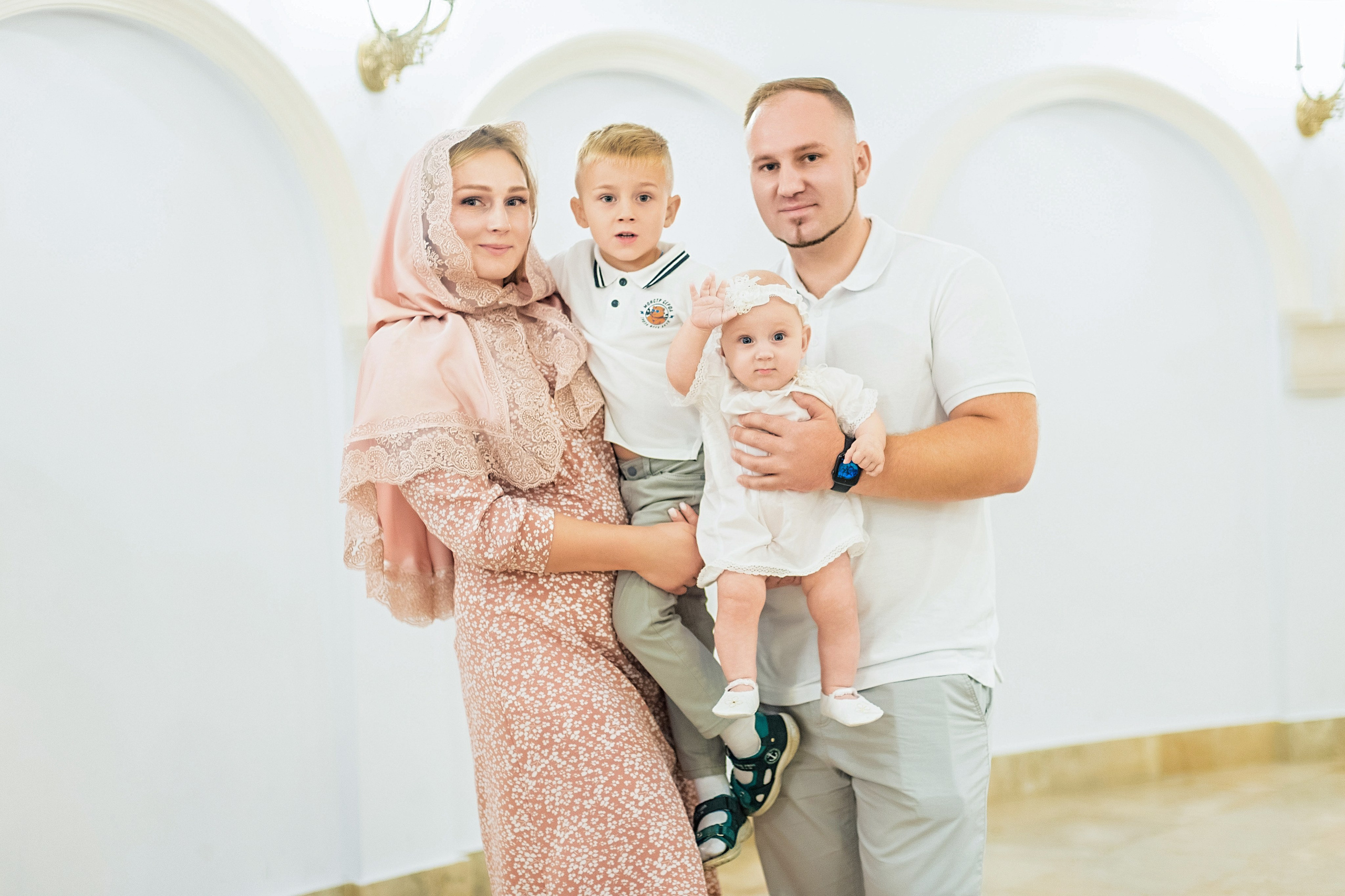 Крещении Ксении. Фотограф Юлия Попова