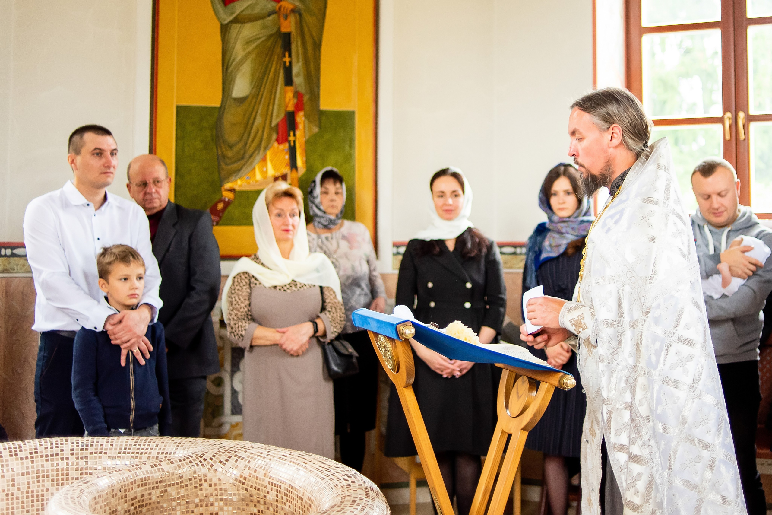 Крещение Владислава. Фотограф Юлия Попова