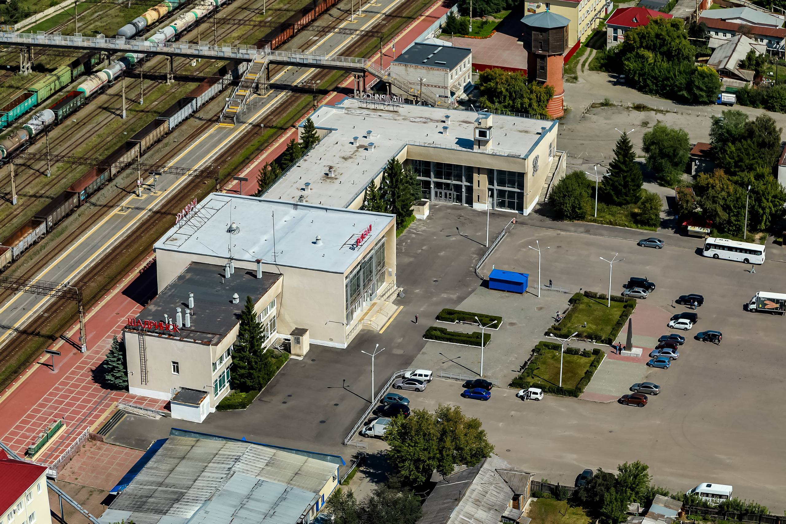 Город с высоты птичьего полёта. Фотограф Андрей Гузеев