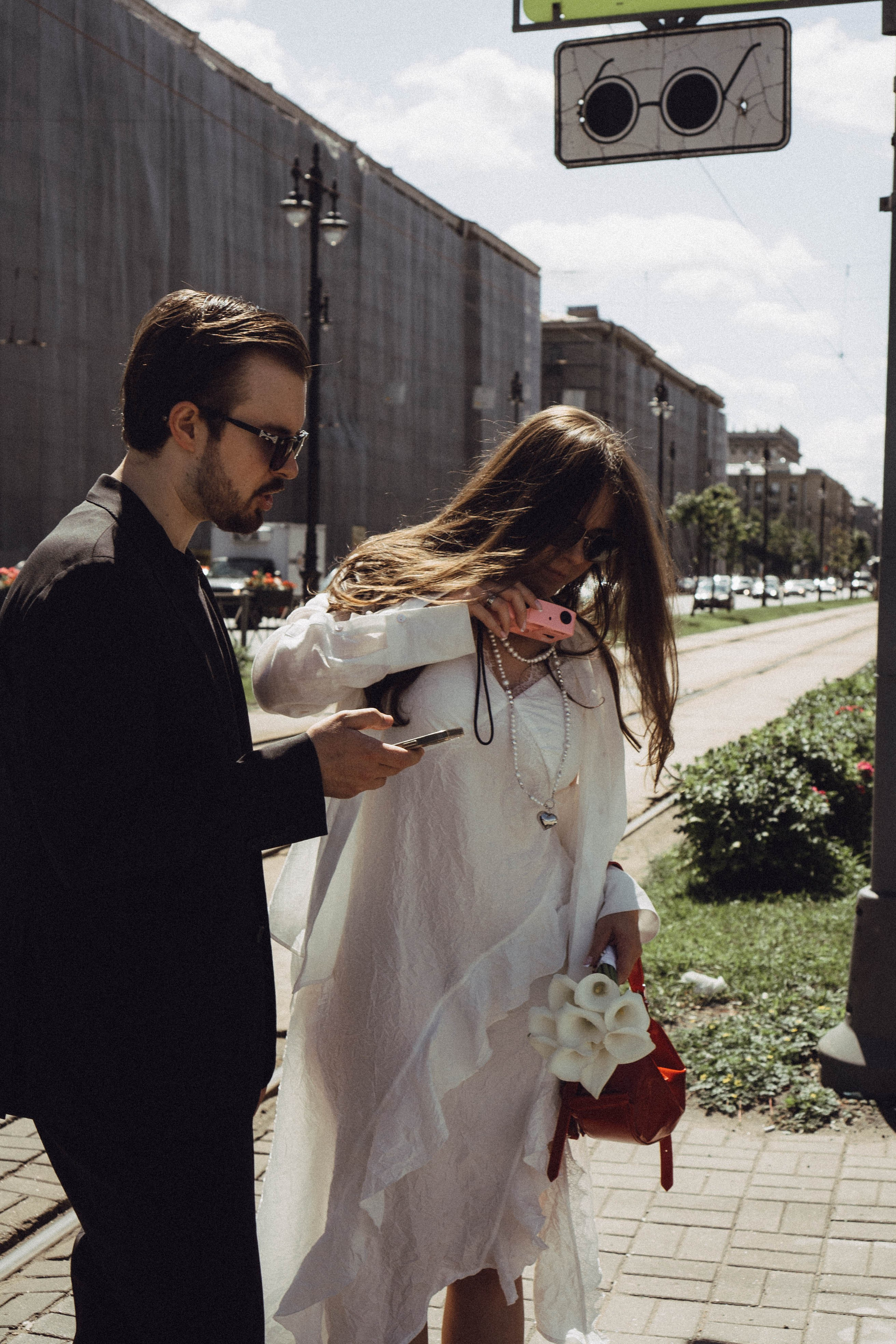 СВАДЕБНАЯ СЬЕМКА В ПАРКЕ ПОБЕДЫ И ПРОГУЛКА ПО МОСКОВСКОМУ ПРОСПЕКТУ. Профессиональный фотограф, Санкт-Петербург — Виктория Богомолова