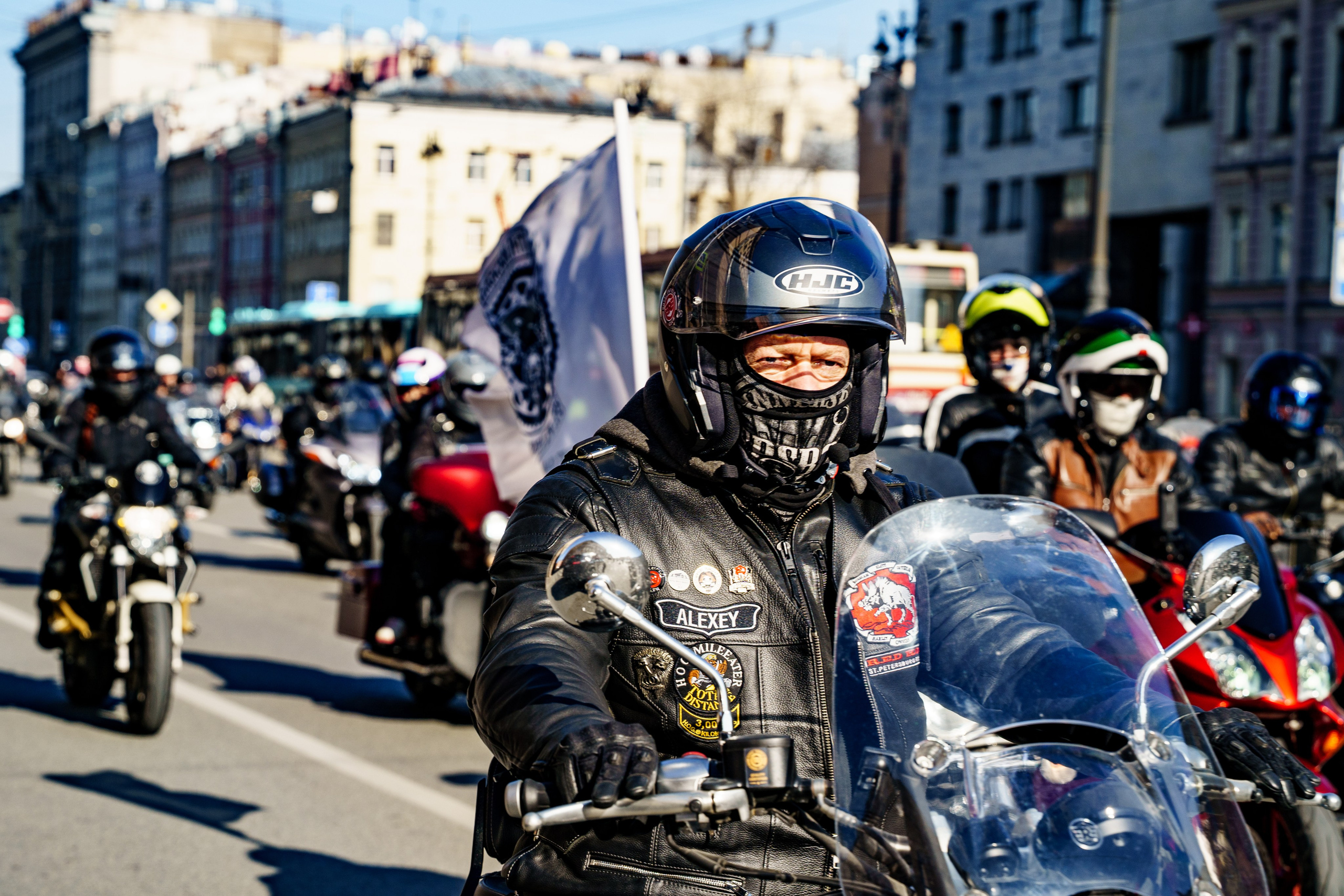 Прохват мотоклуба Norman Riders ч.1. Концертный и репортажный фотограф в Санкт-Петербурге Слава Пахомов