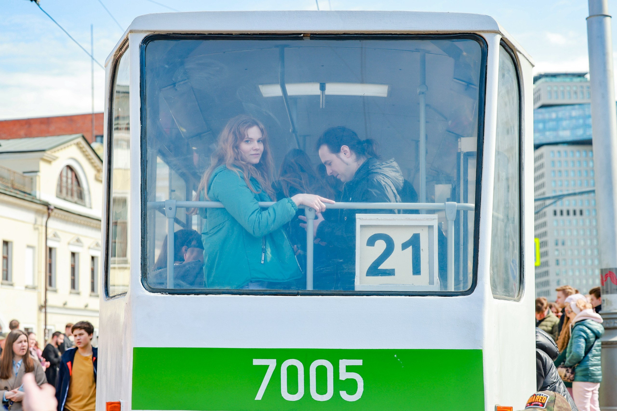 Парад трамваев. Репортажный, архитектурный, театральный и файн-арт фотограф Лена Мельникова в Москве