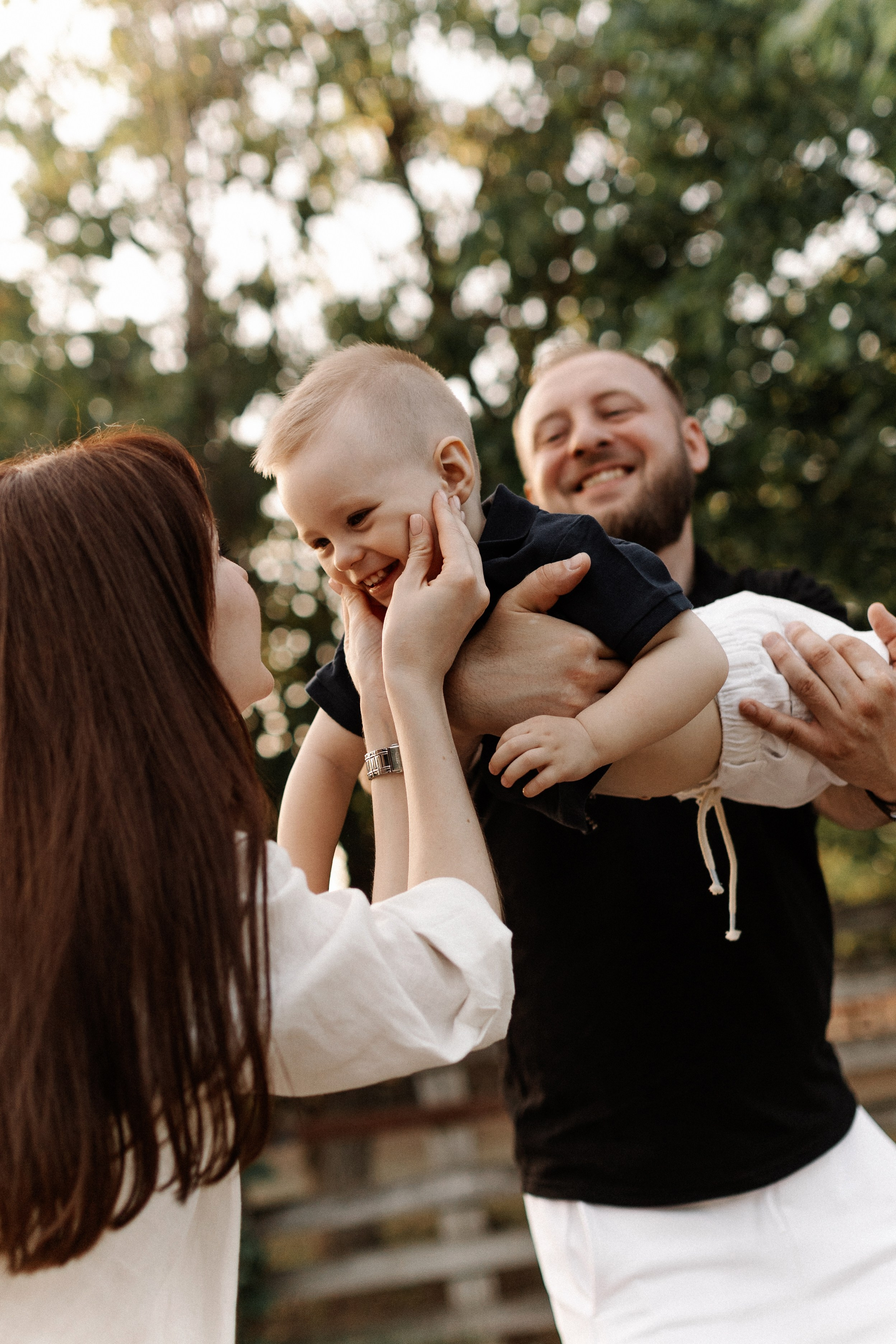 Лена, Кирилл и Арсений. Семейный фотограф в Краснодаре Виктория Кокоулина